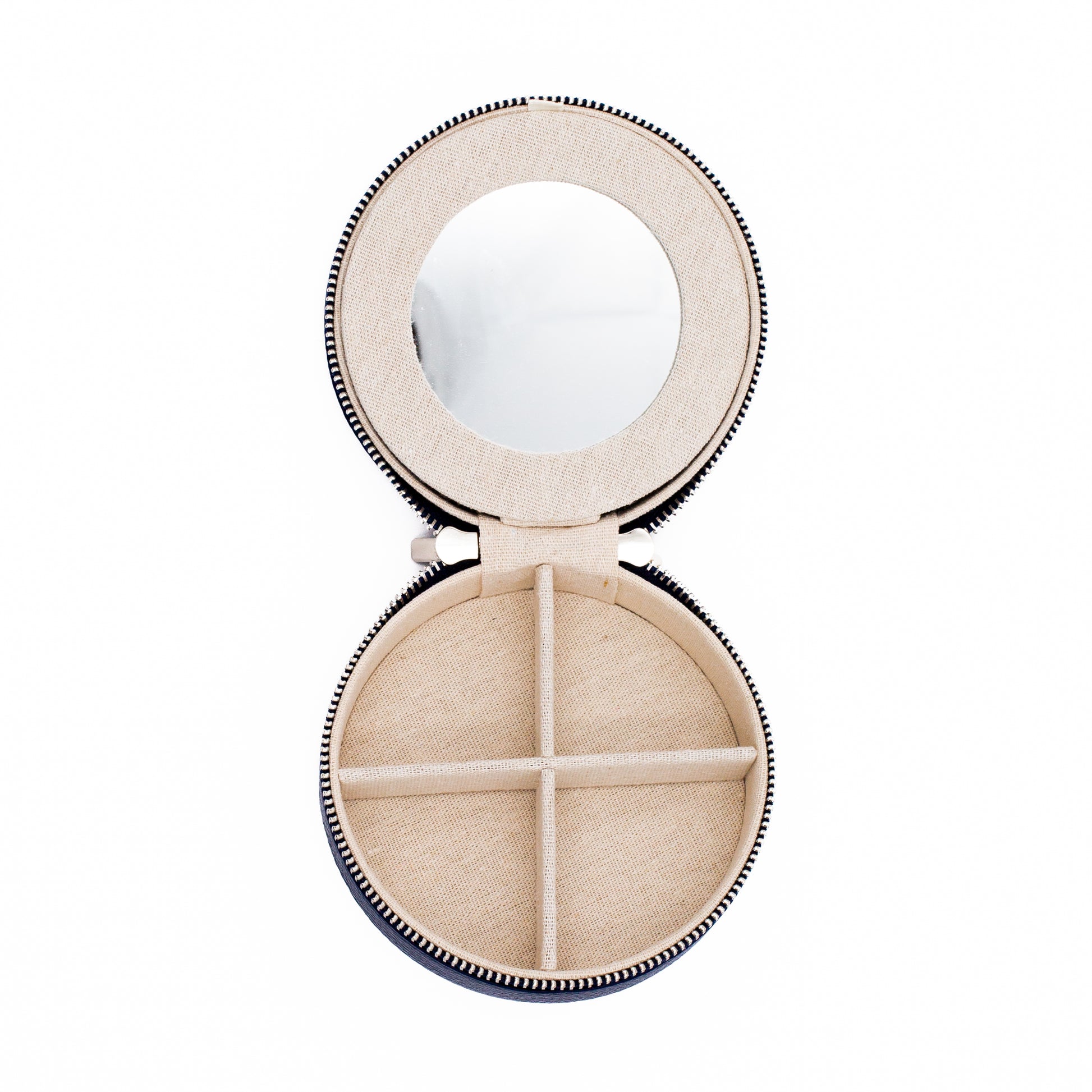 5" Round Self Finishing Jewelry Box