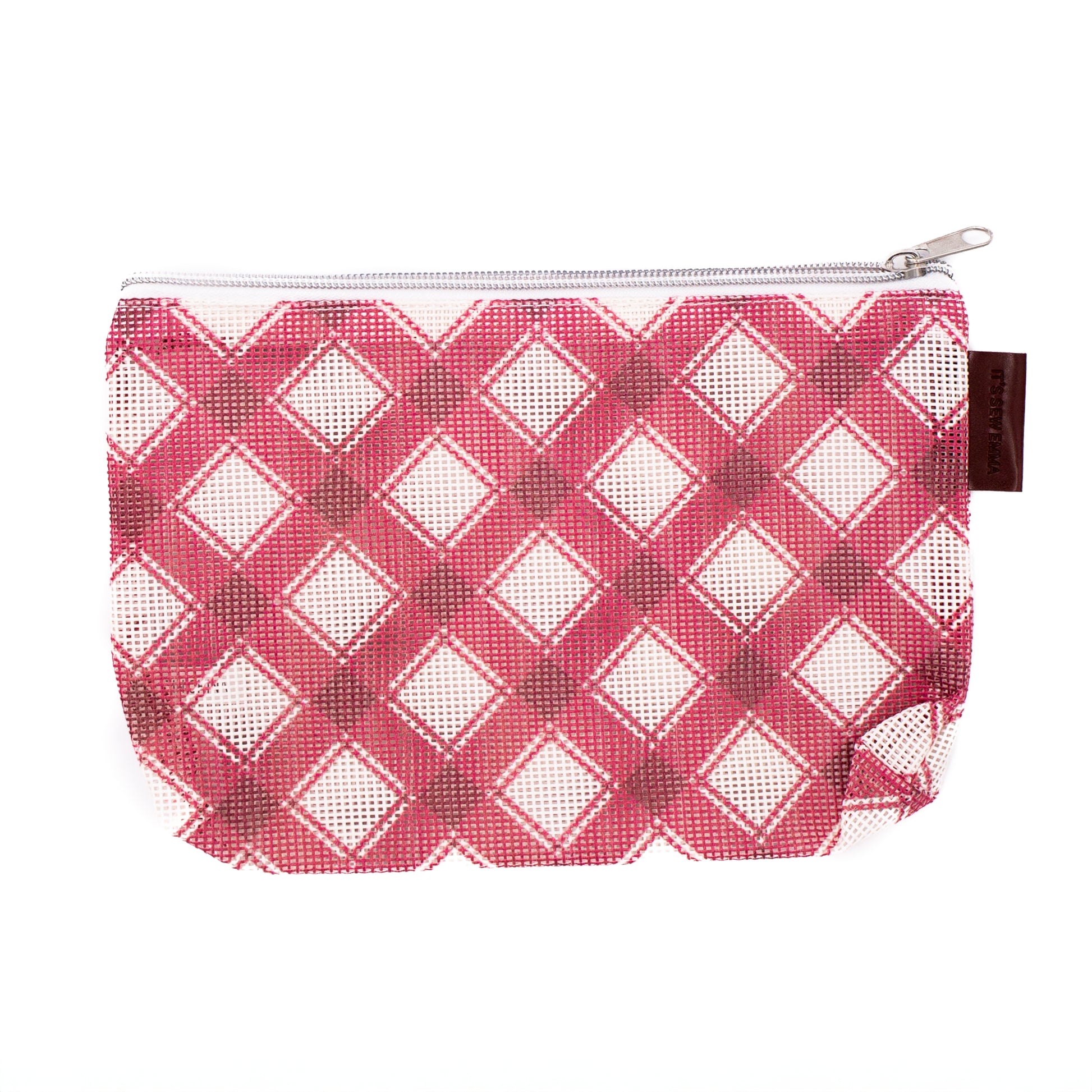 Mini Plaid Project Bag
