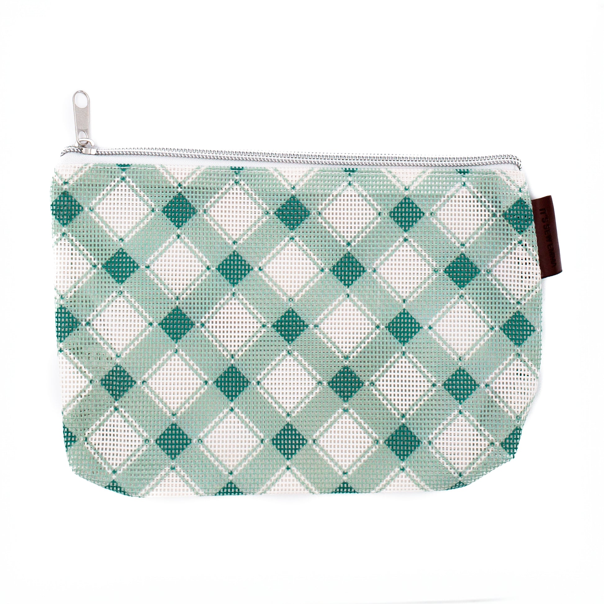 Mini Plaid Project Bag