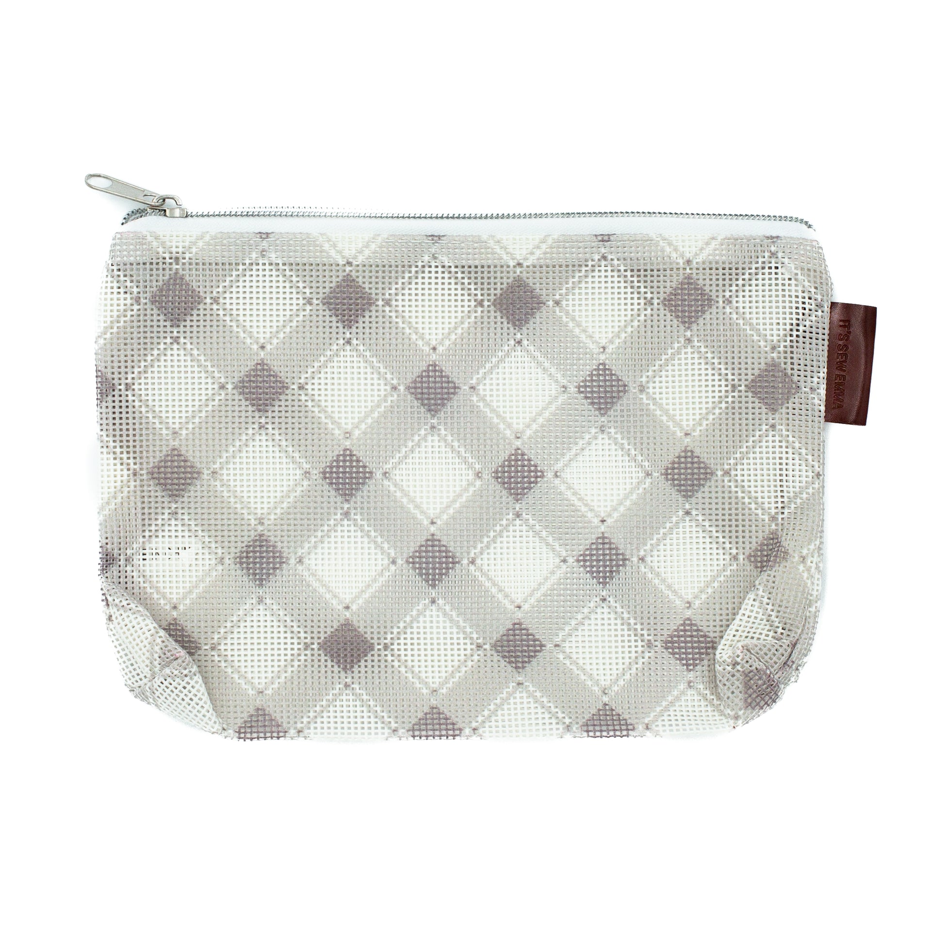 Mini Plaid Project Bag