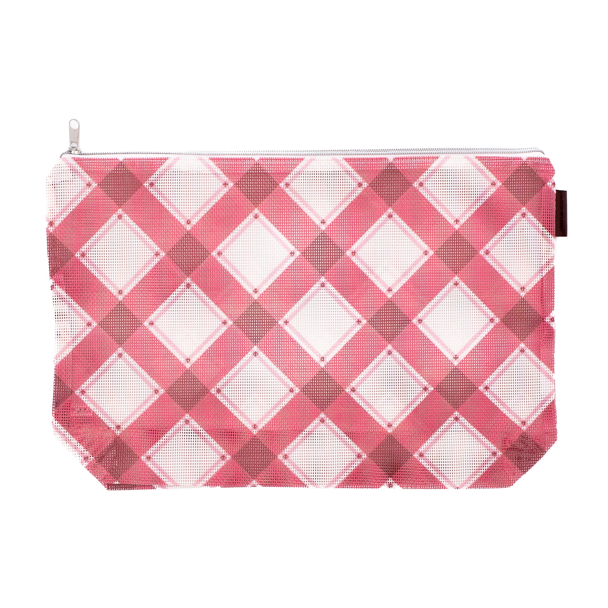 Large Plaid Project Bag