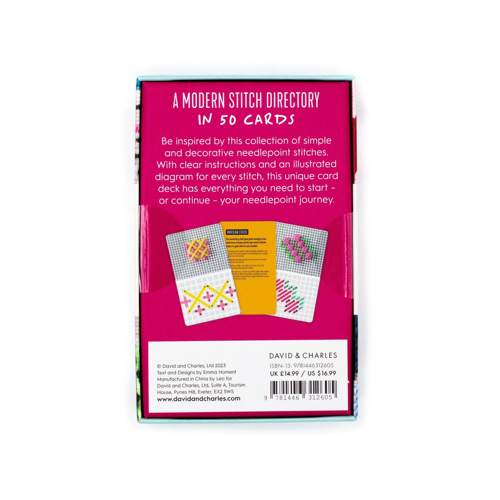 Needlepoint: A Modern Stitch Directory (Card Deck)