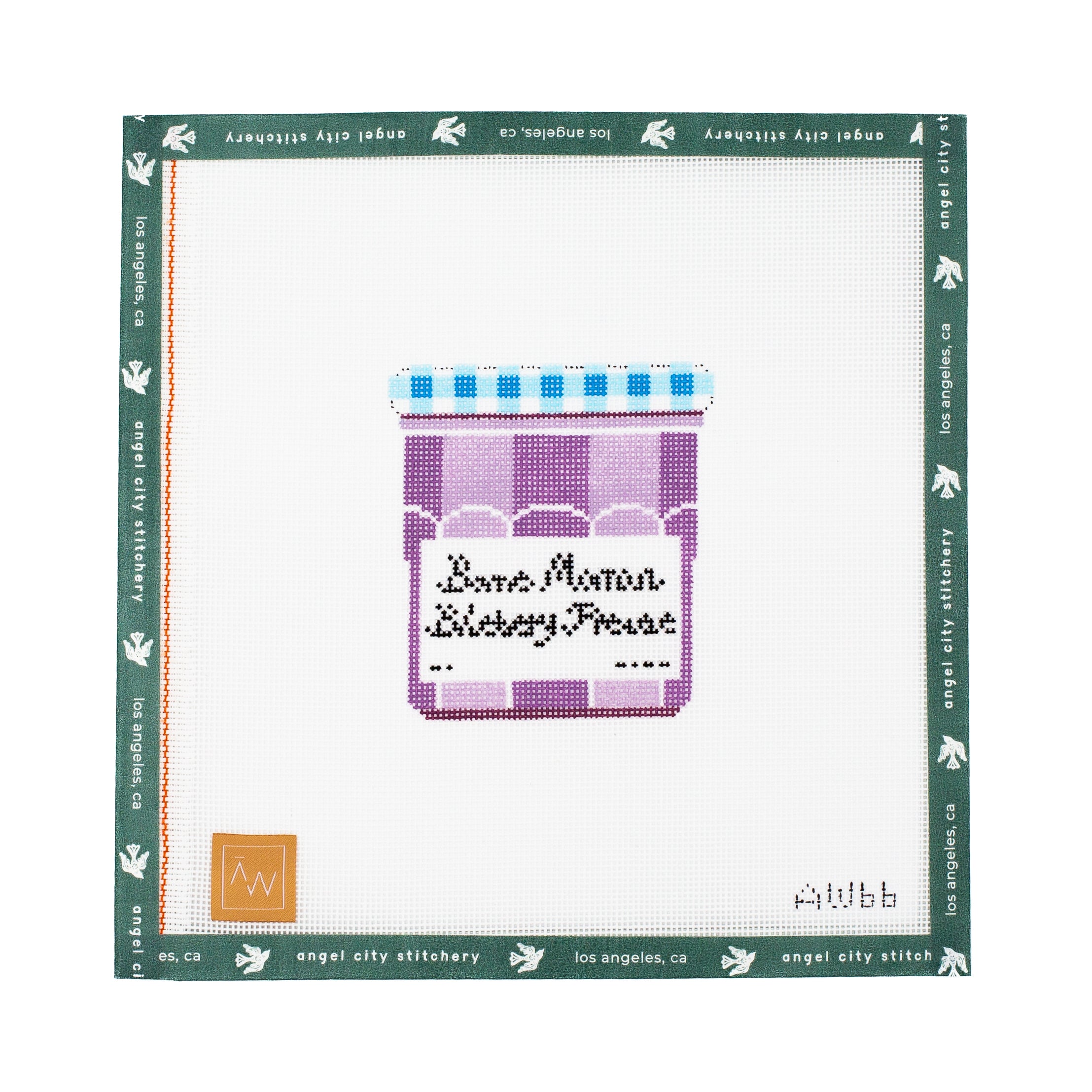 Blueberry Preserves Jam Jar