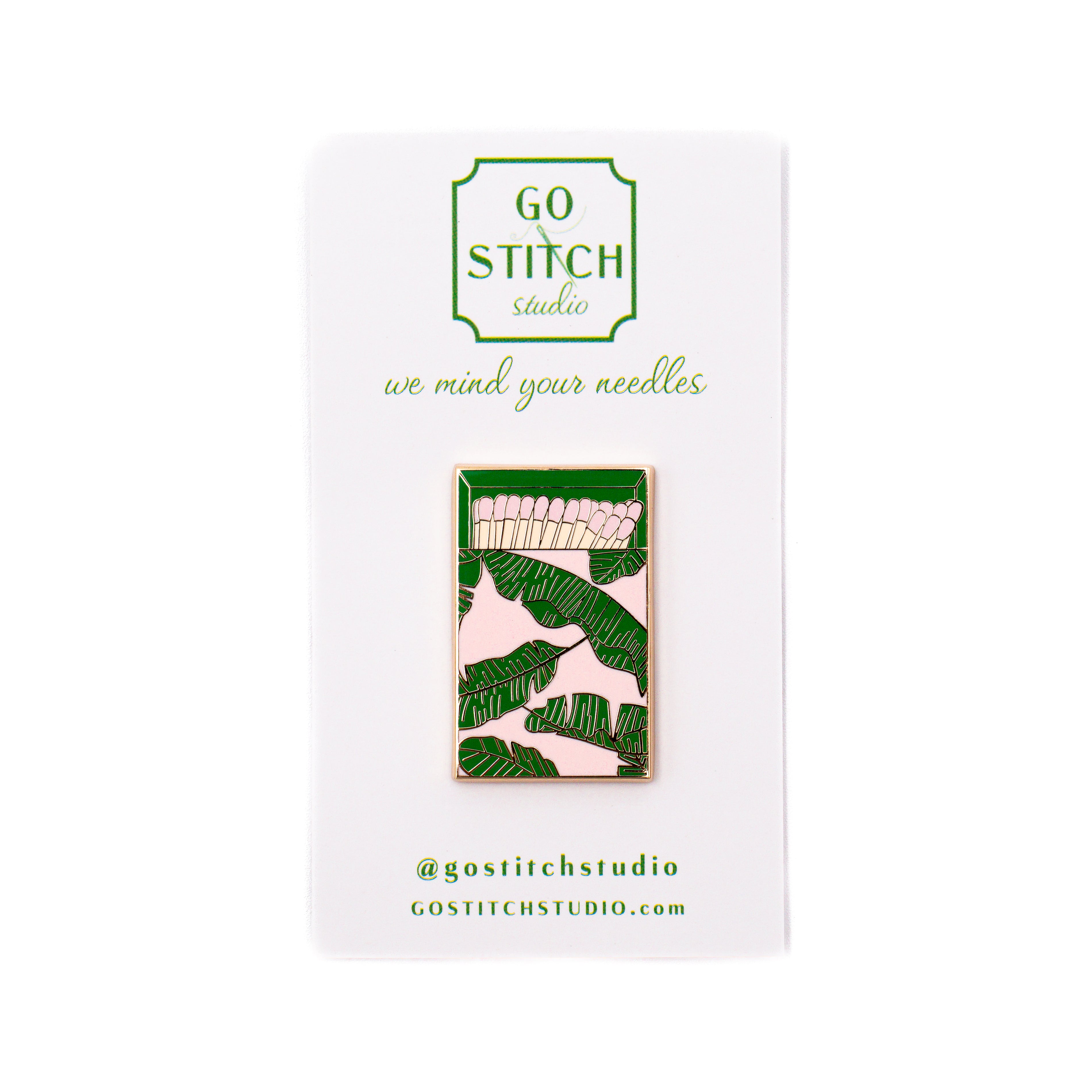 Palm Beach Matchbox Needle Minder