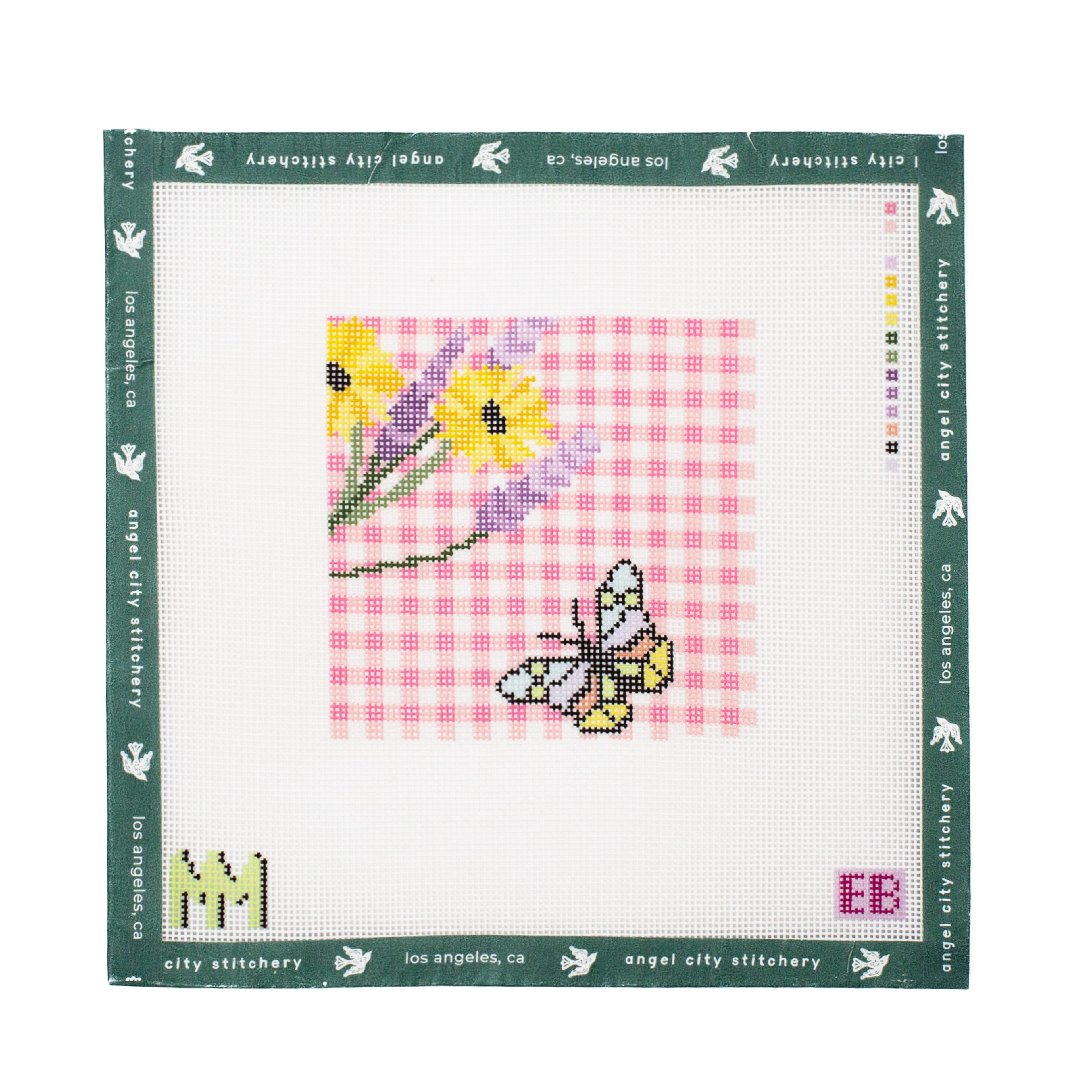 Butterfly and Flower Coaster