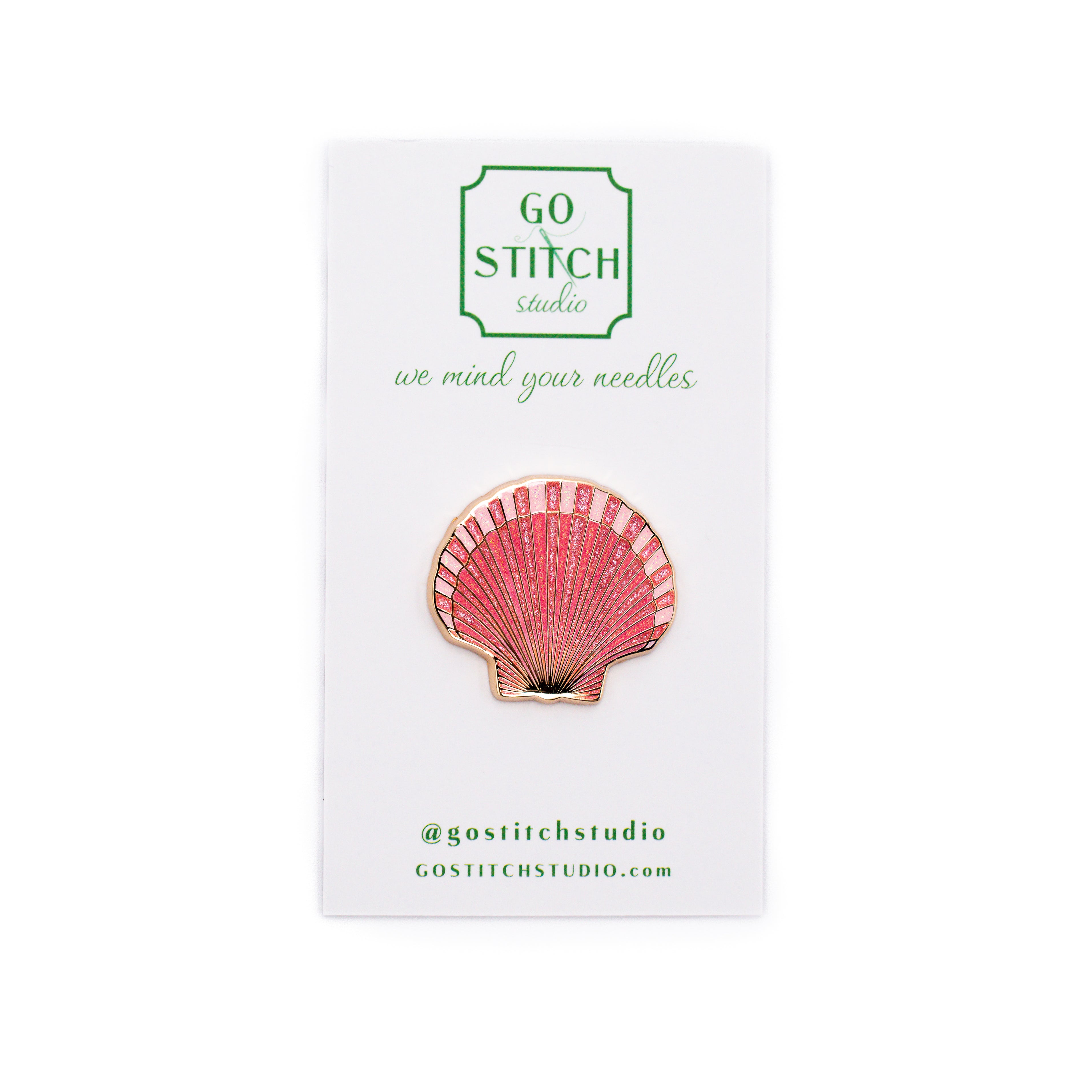 Scallop Seashell Needle Minder