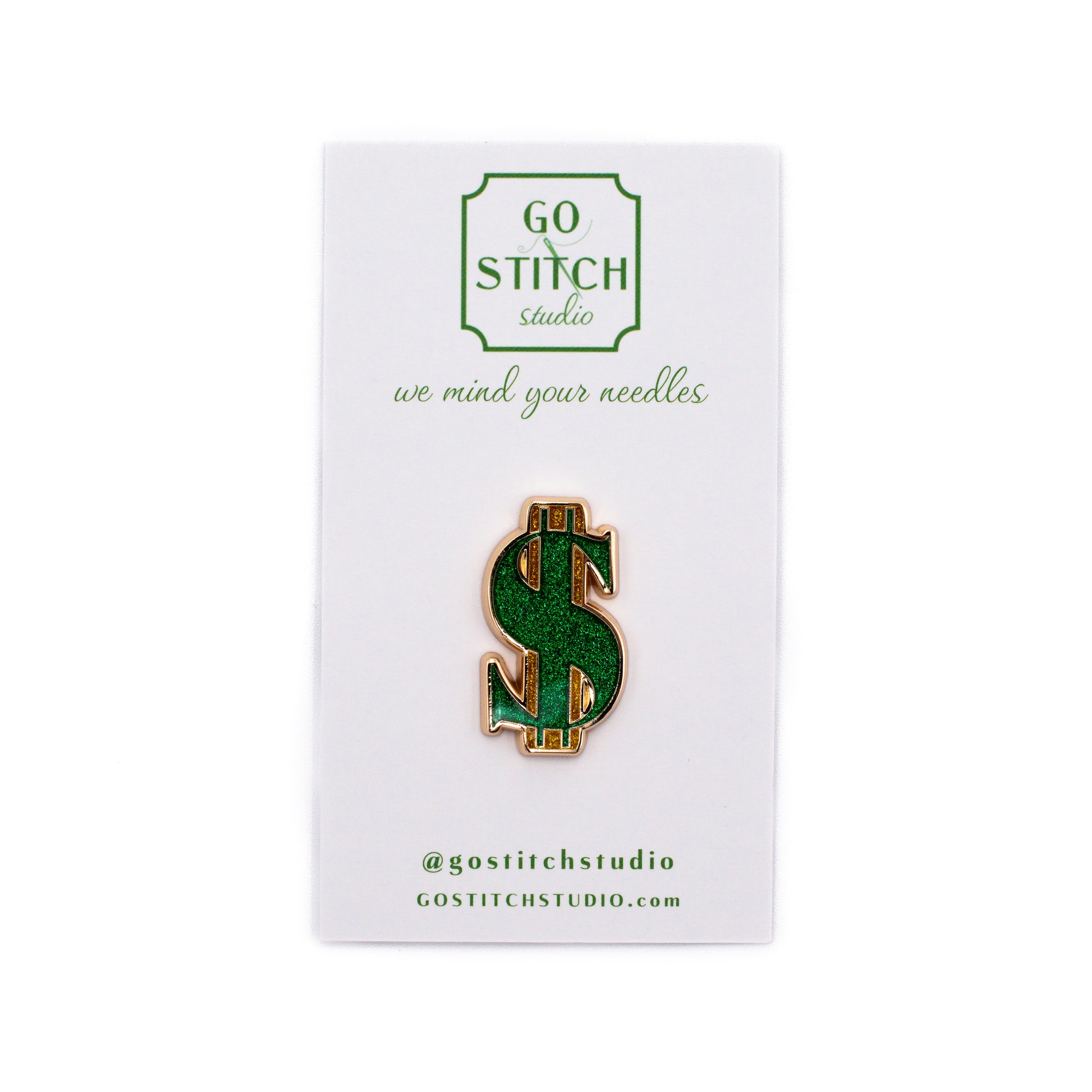 Dollar Sign Needle Minder