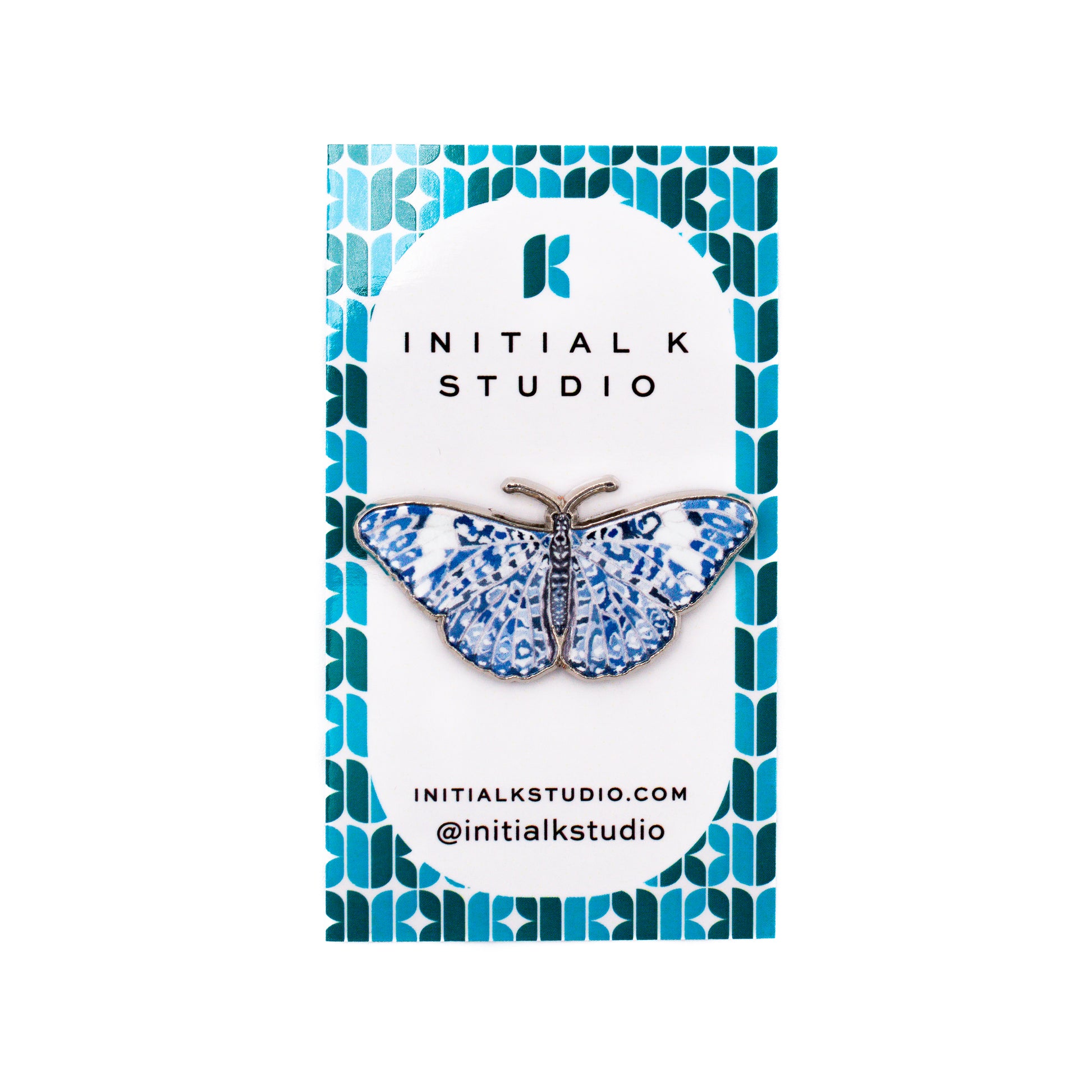 Chinoiserie Butterfly Needle Minder
