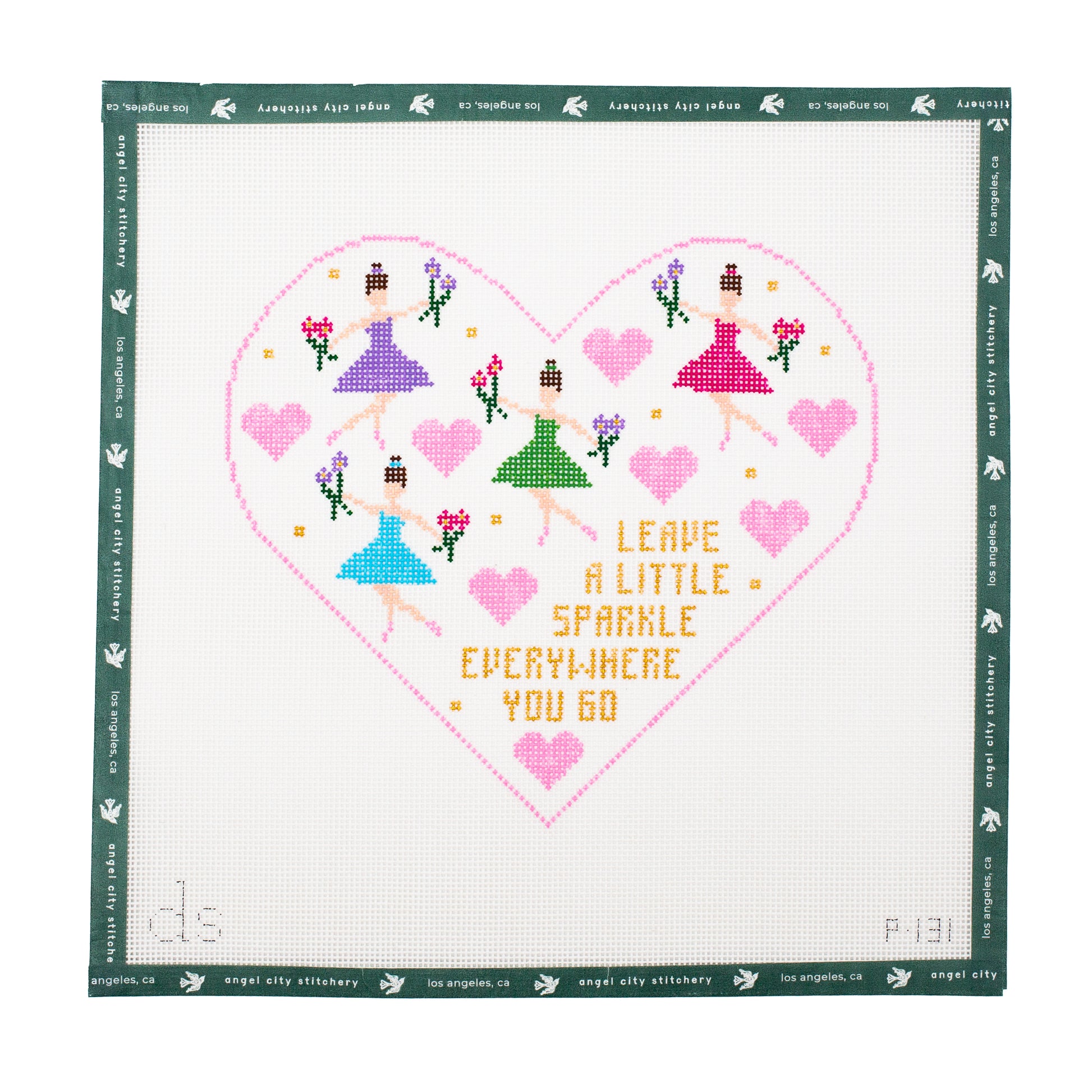 Leave Sparkle Pillow