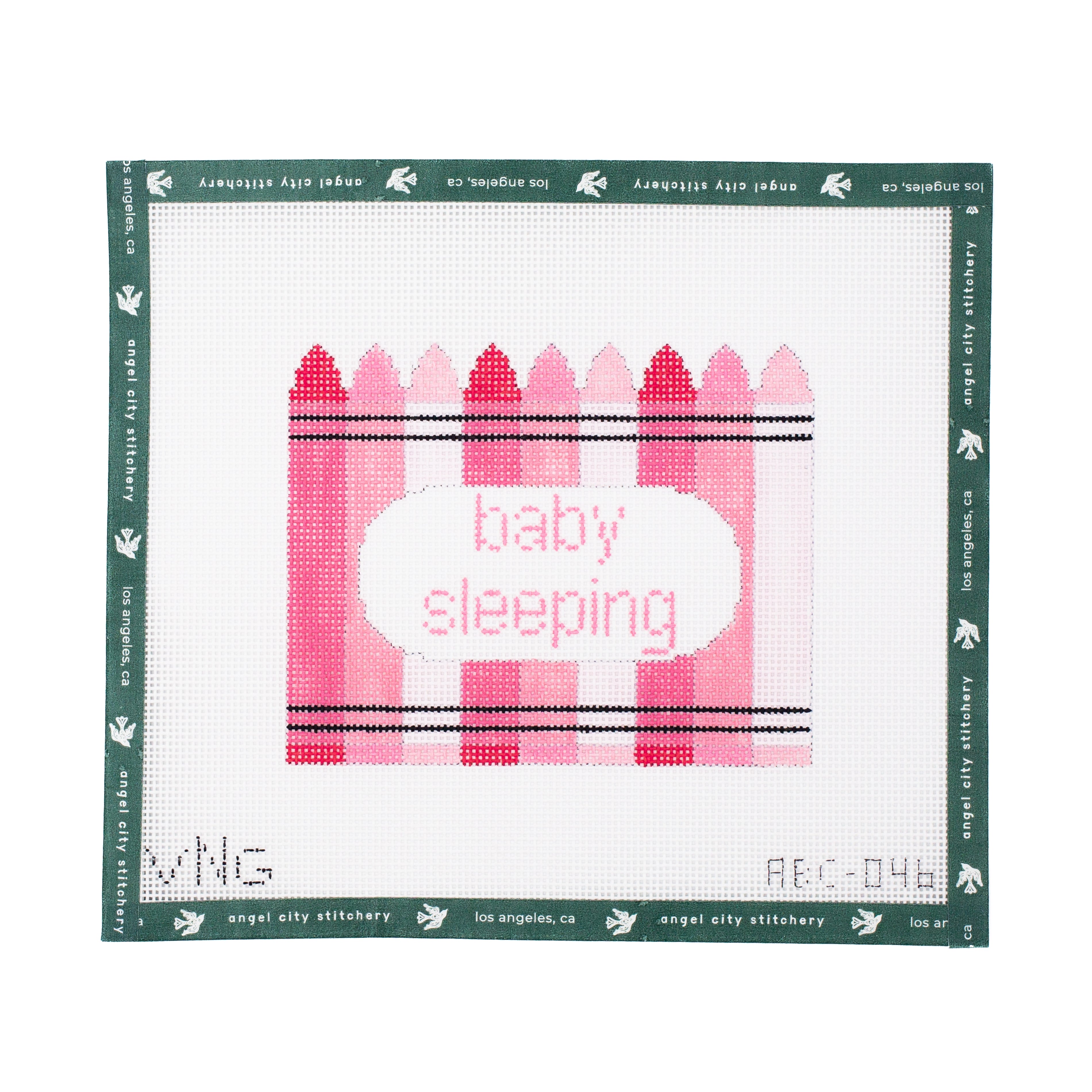 Pink Baby Sleeping Crayons