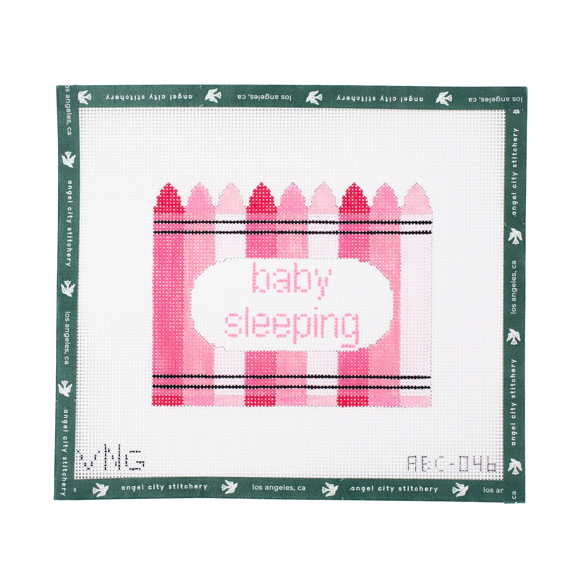 Pink Baby Sleeping Crayons