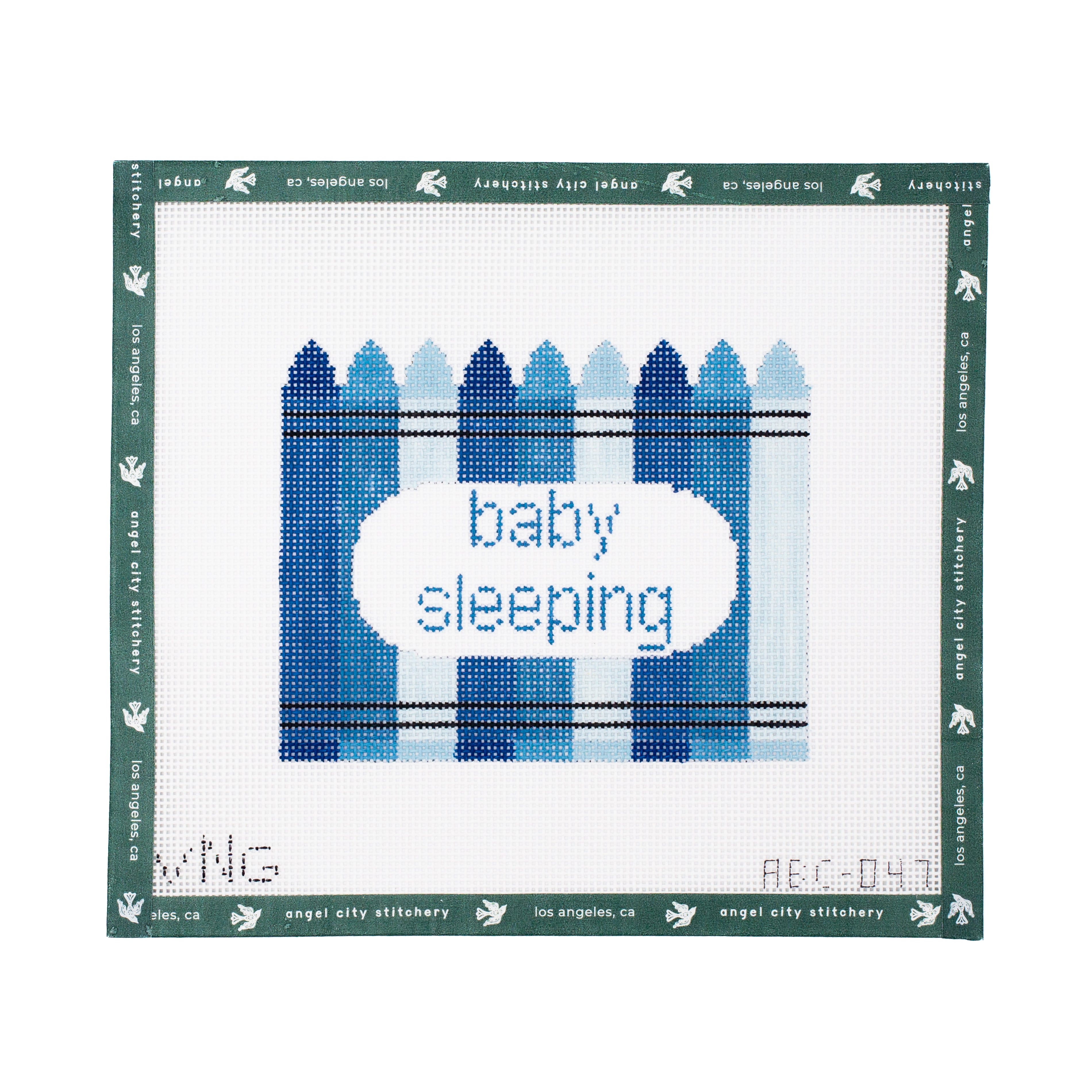 Blue Baby Sleeping Crayons