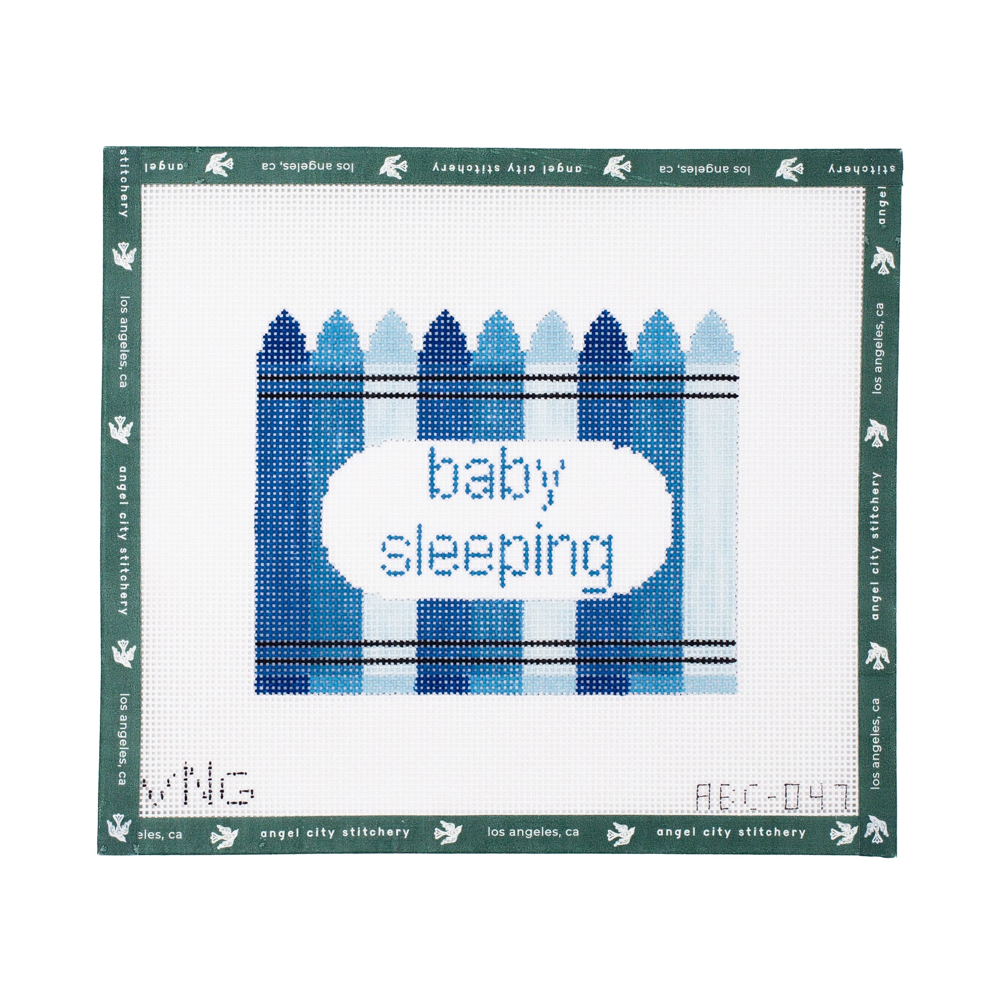 Blue Baby Sleeping Crayons