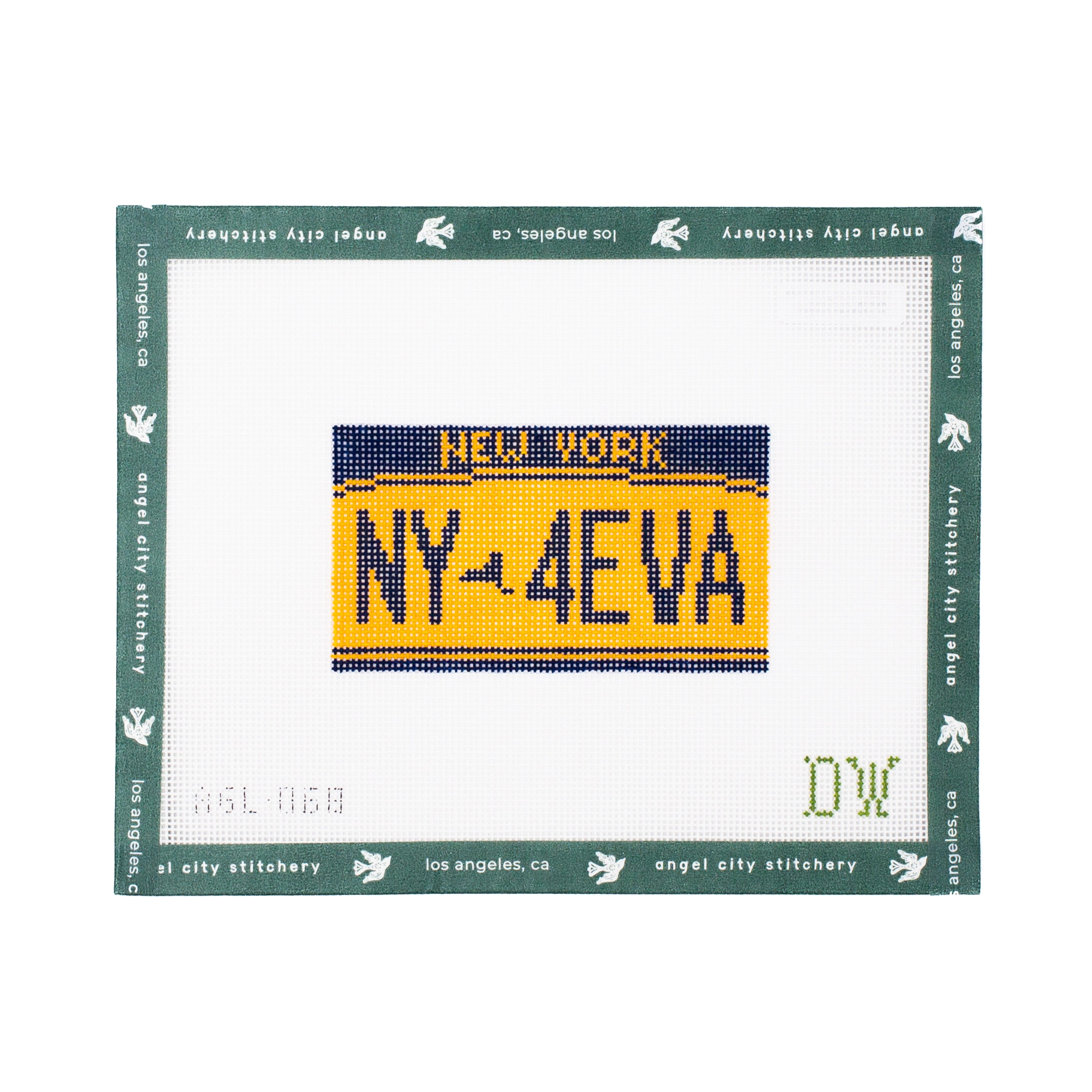 NY 4EVA License Plate
