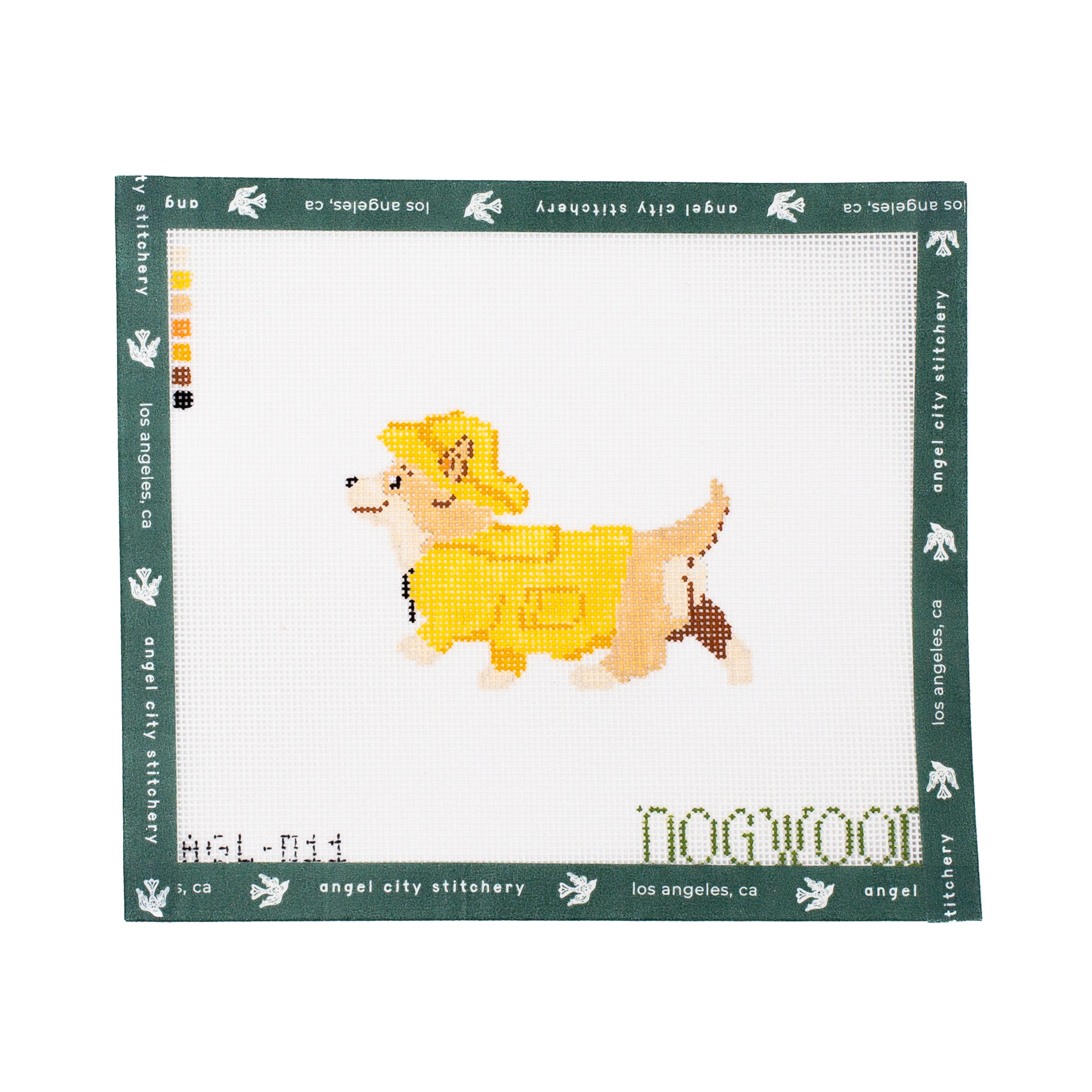 Corgi in a Raincoat