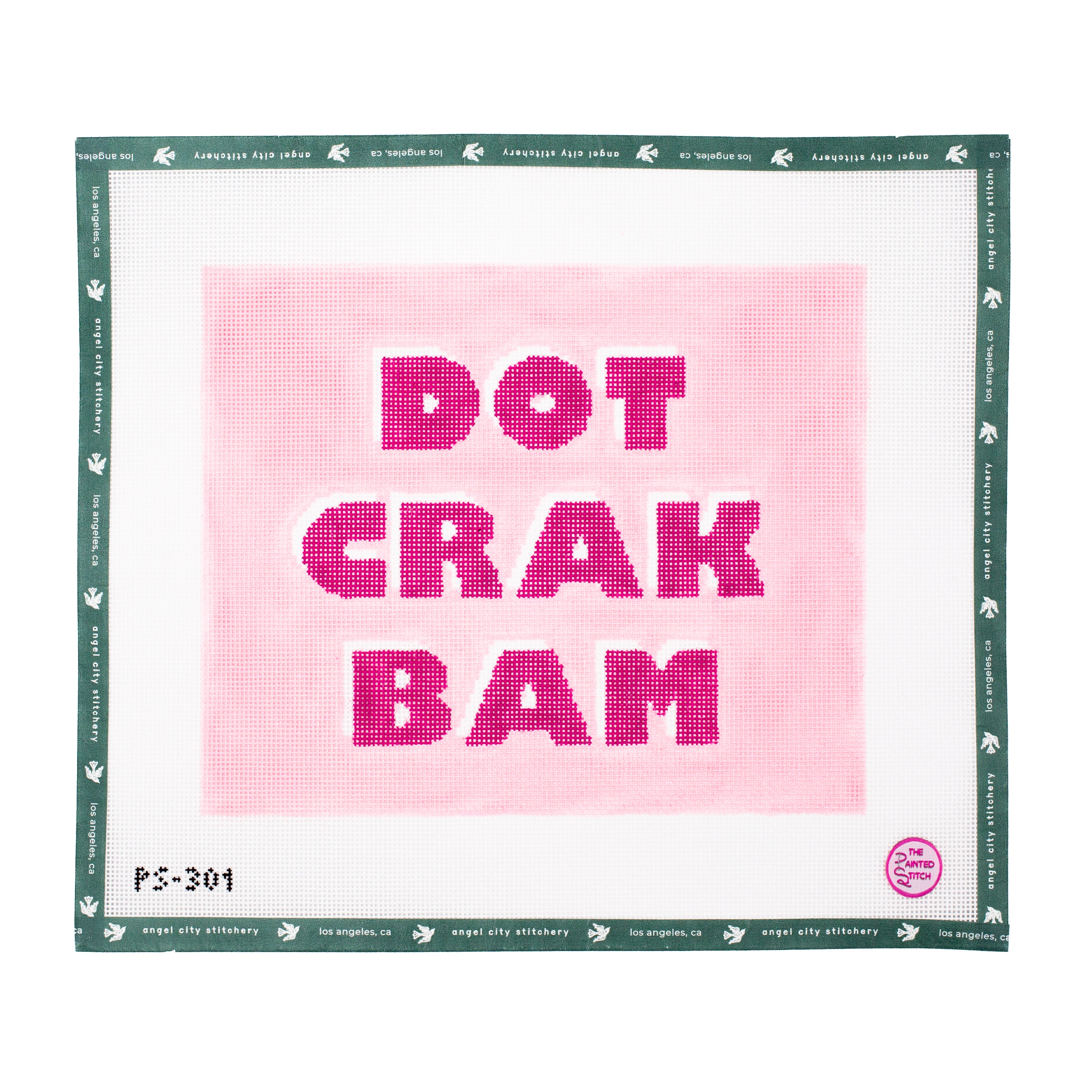Dot Crak Bam Mahjong Tile Pouch (Pink)