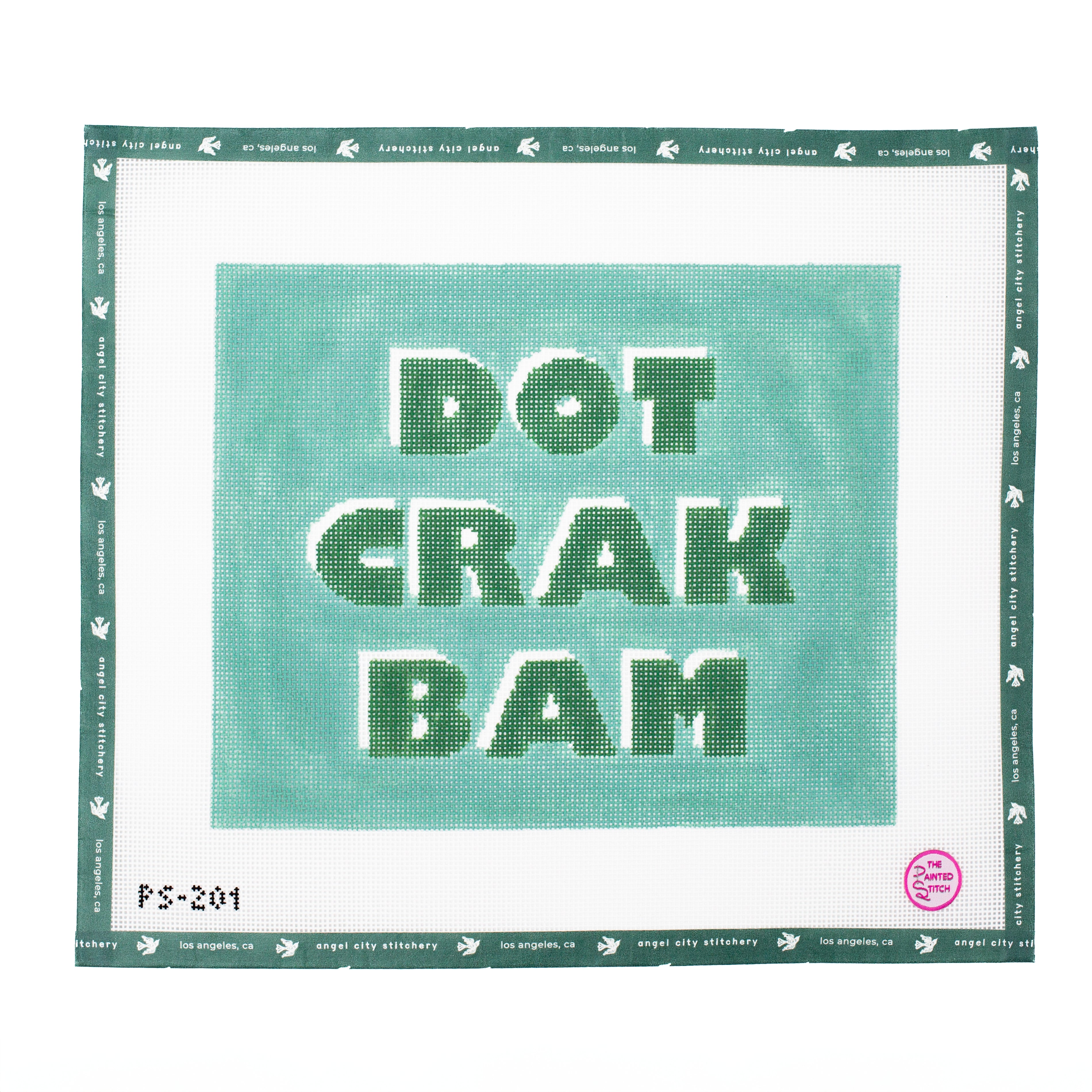 Dot Crak Bam Mahjong Tile Pouch (Green)