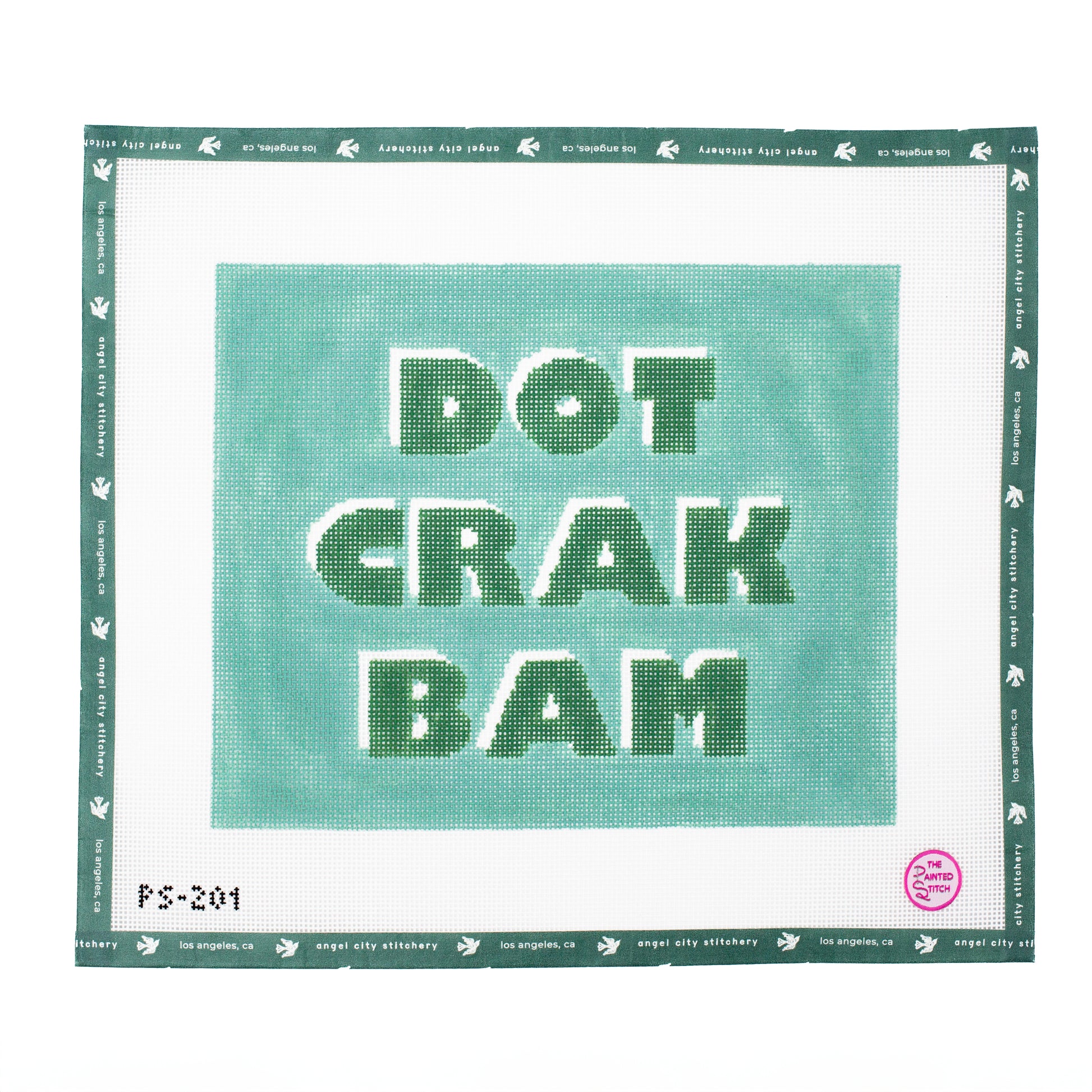 Dot Crak Bam Mahjong Tile Pouch (Green)