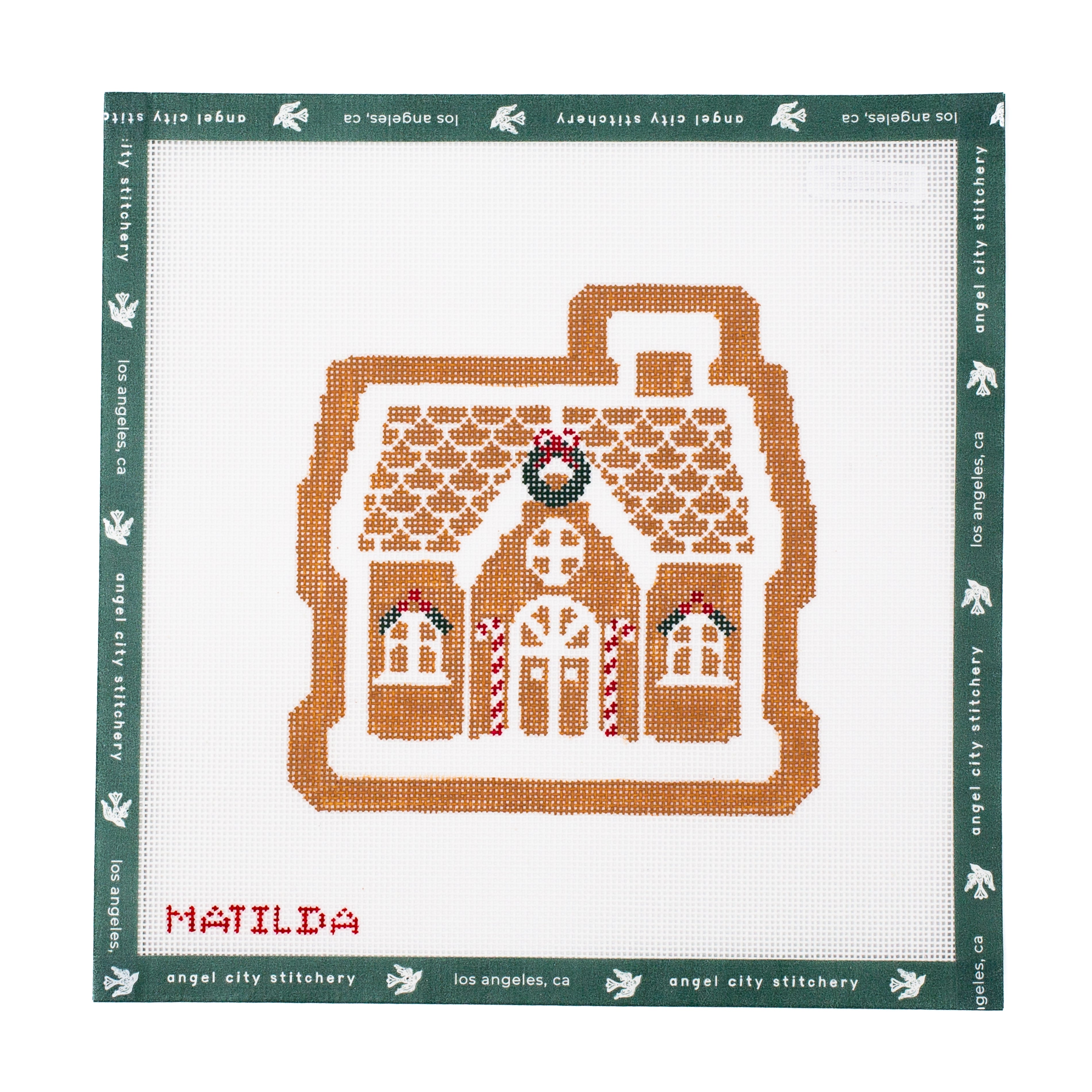 Gingerbread House with Wreath