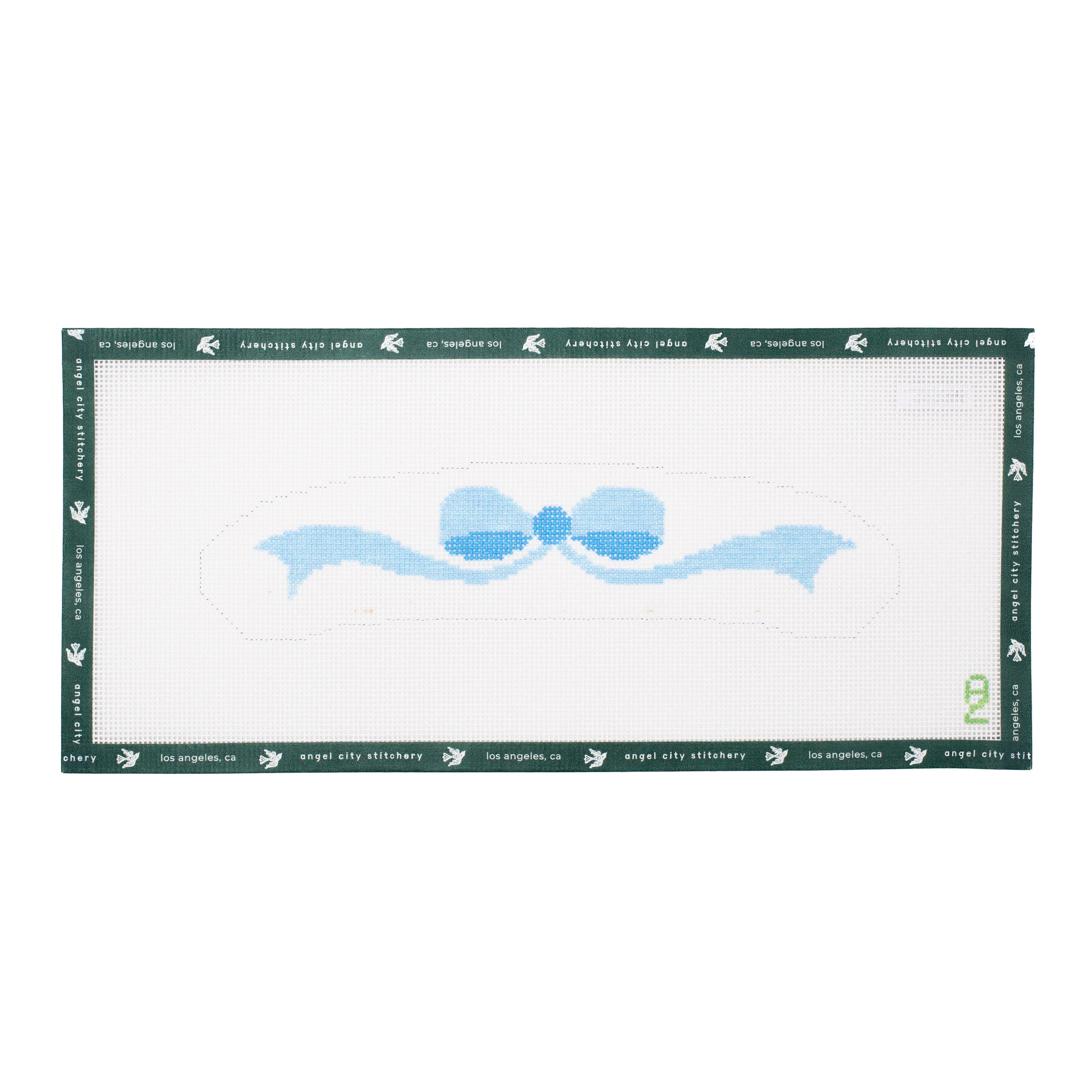 Blue Bow Baby Hanger