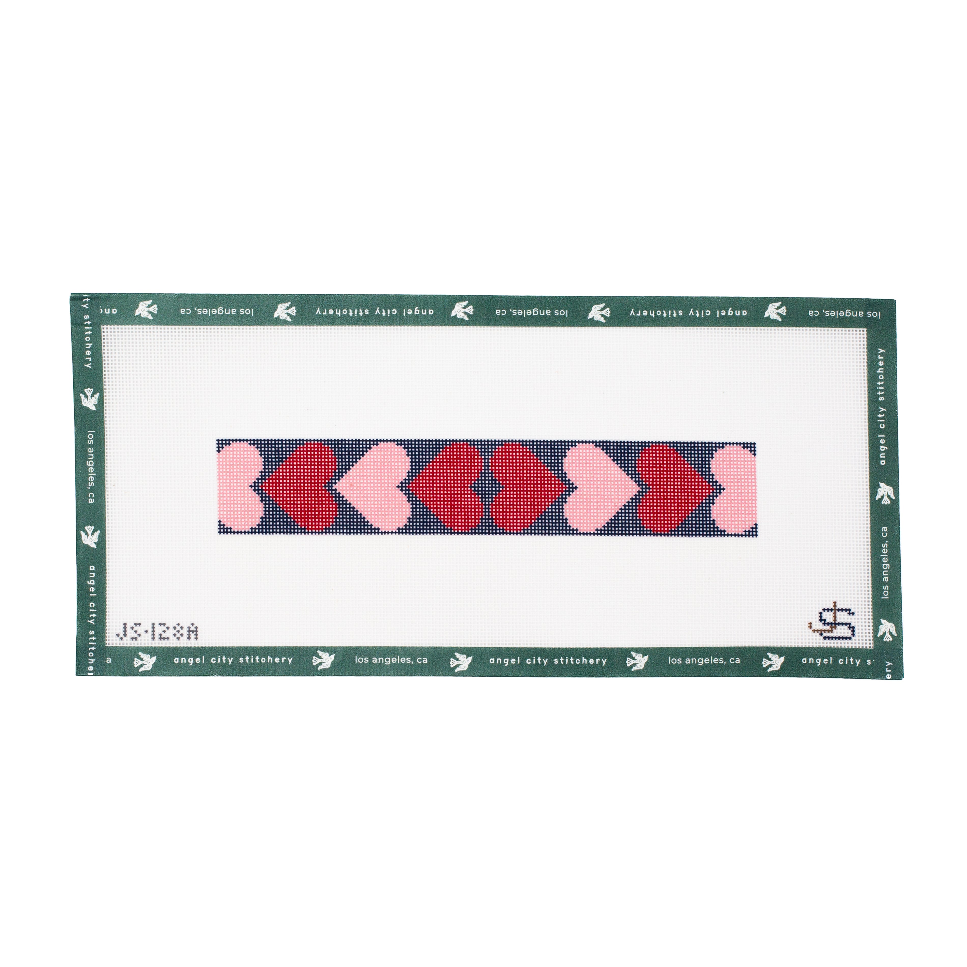 Hearts Key Fob (Red/Pink/Blue)