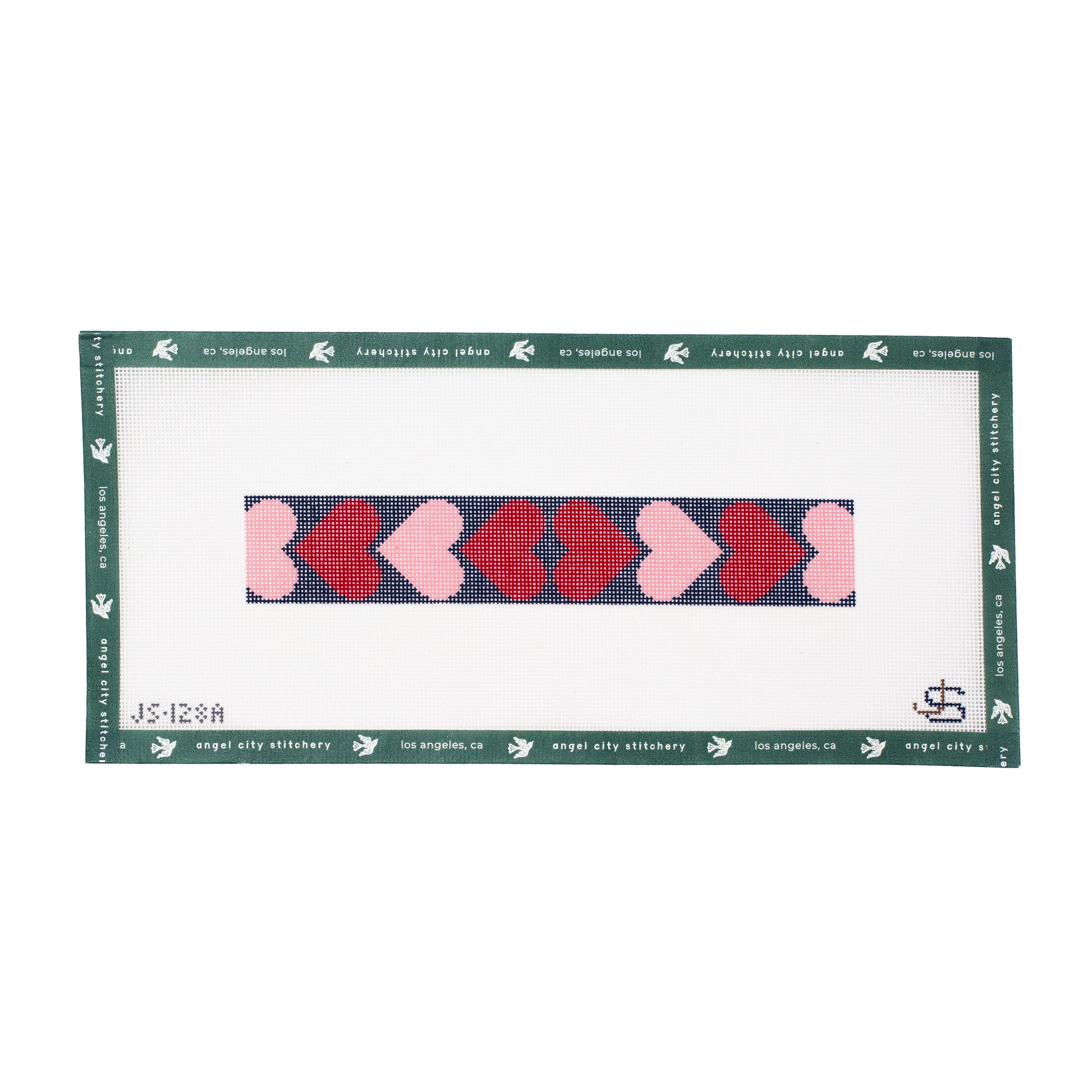 Hearts Key Fob (Red/Pink/Blue)