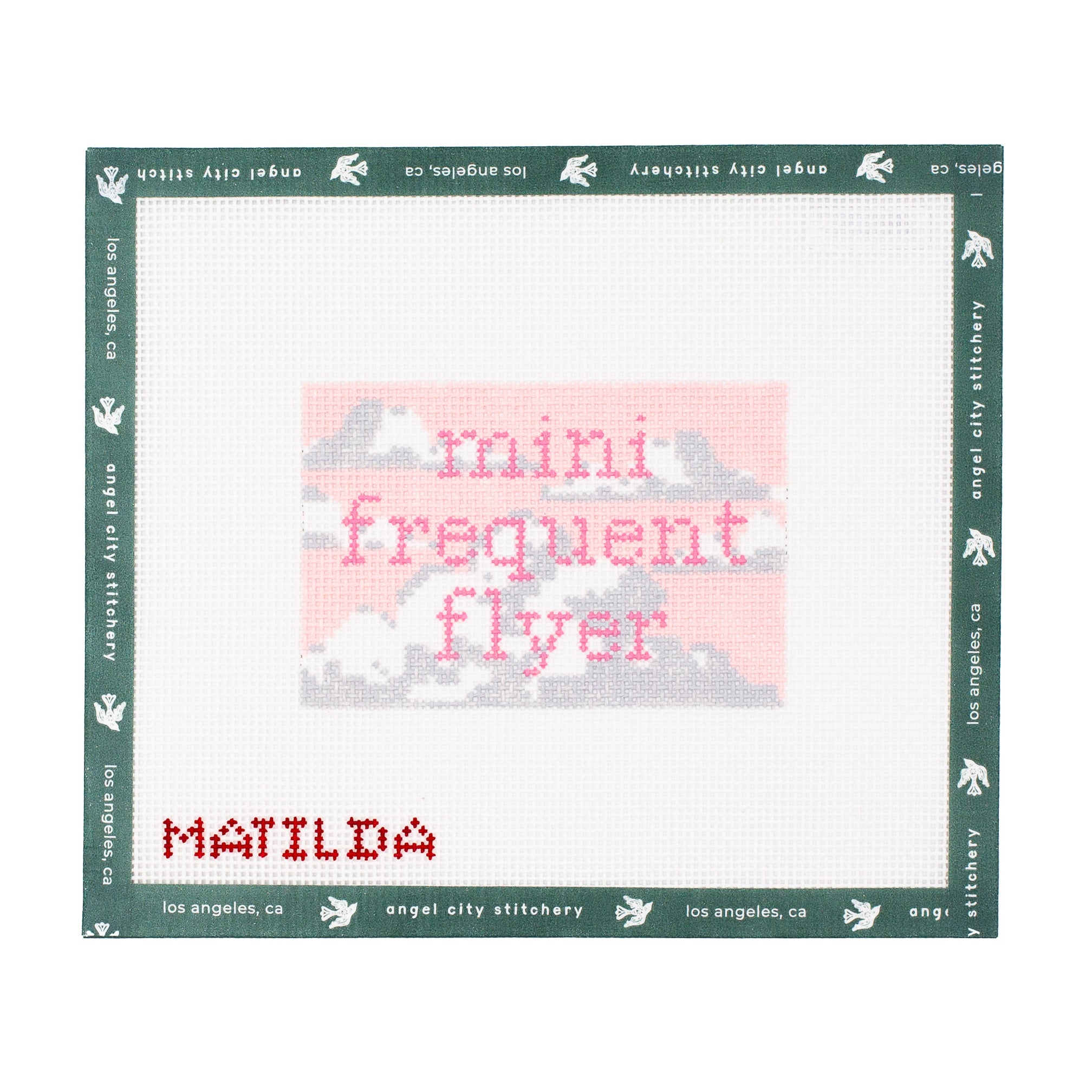 Mini Frequent Flyer Passport Insert (Pink)