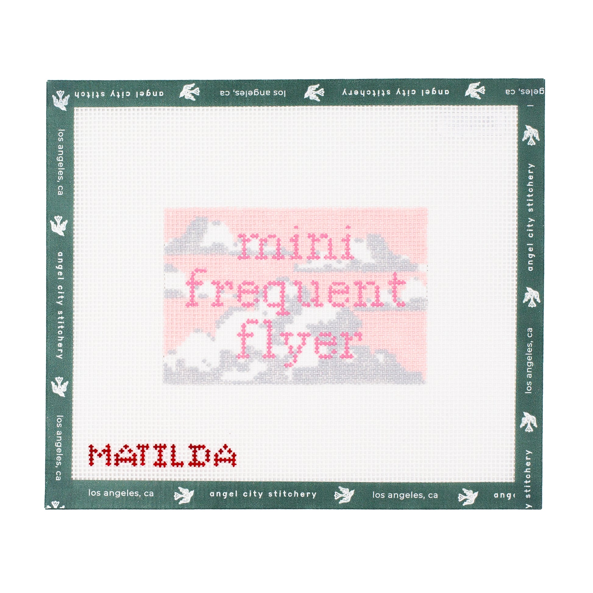 Mini Frequent Flyer Passport Insert (Pink)