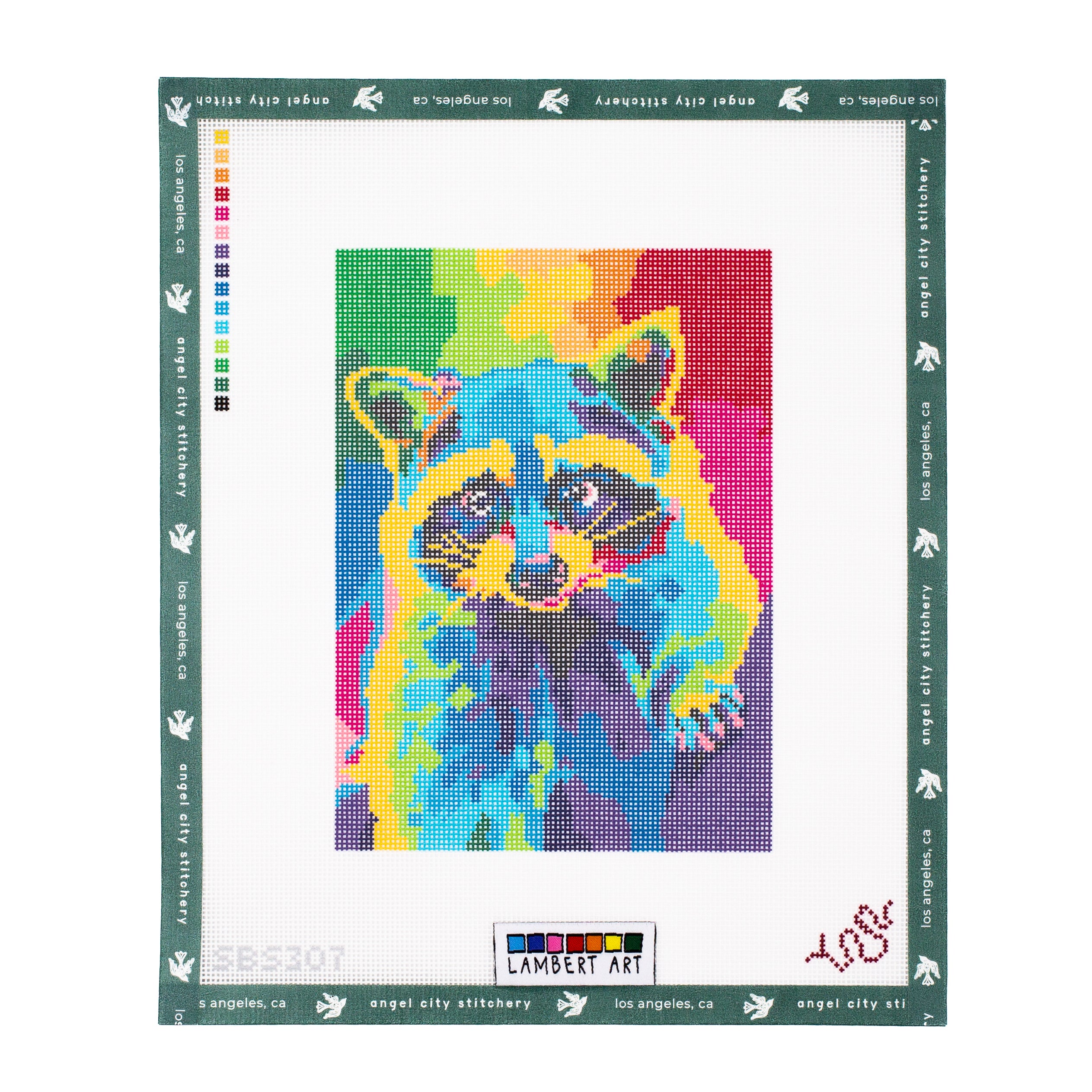 Raccoon (Lambert Art Pet Portrait Collection)