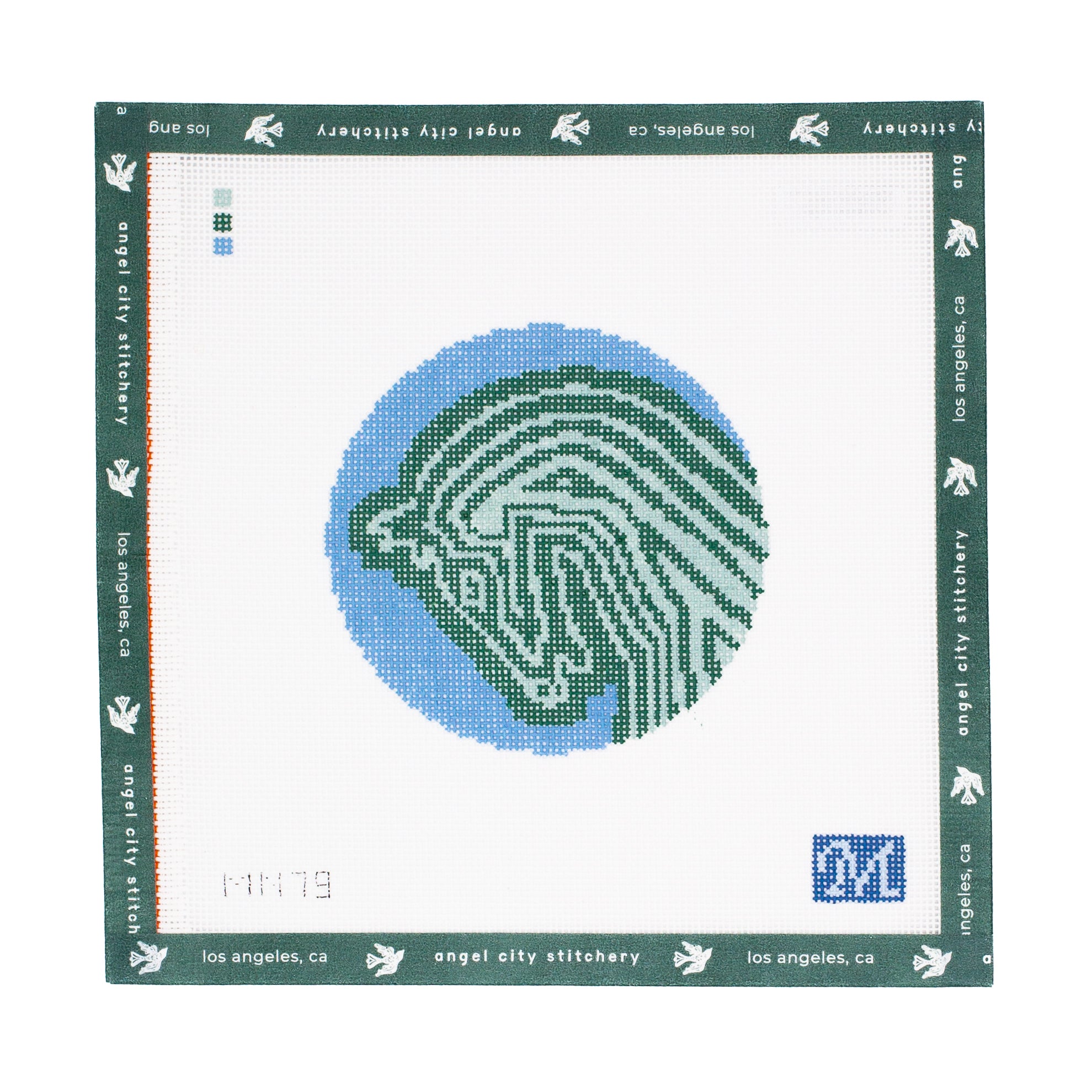 Faubourg Horse Round (Green)