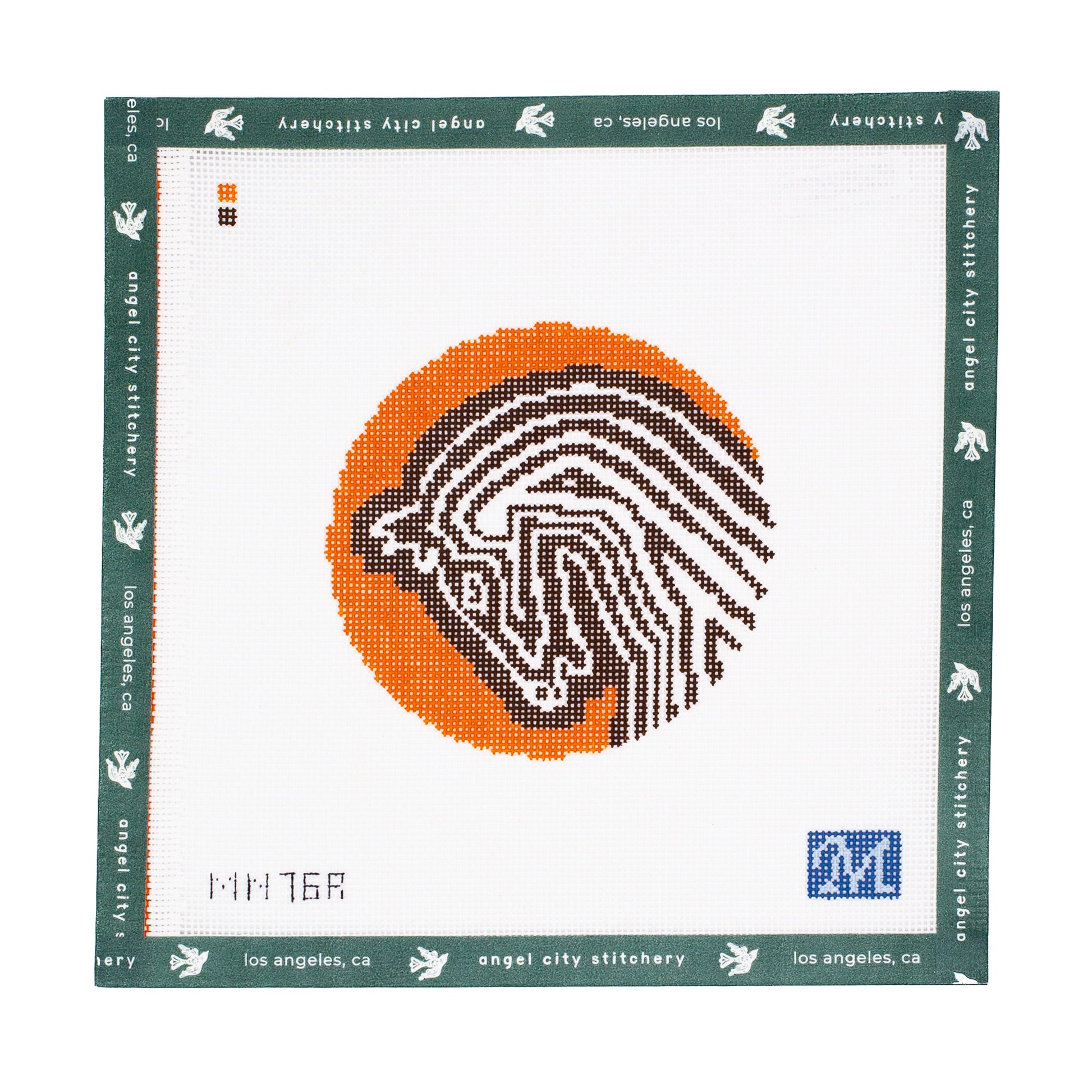 Faubourg Horse Round (Orange)