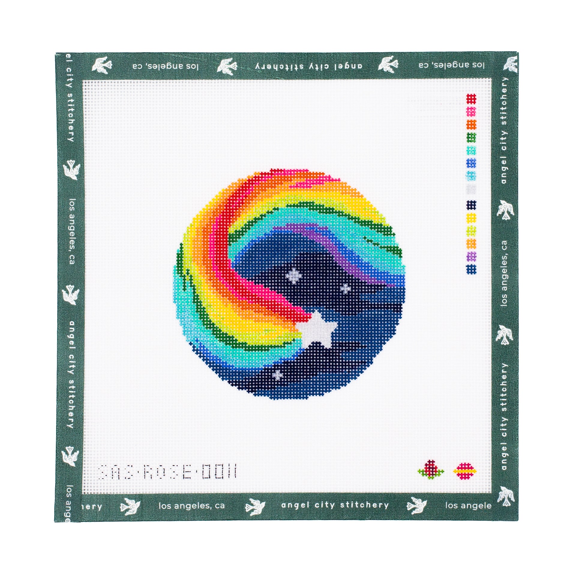 Rainbow Star Round