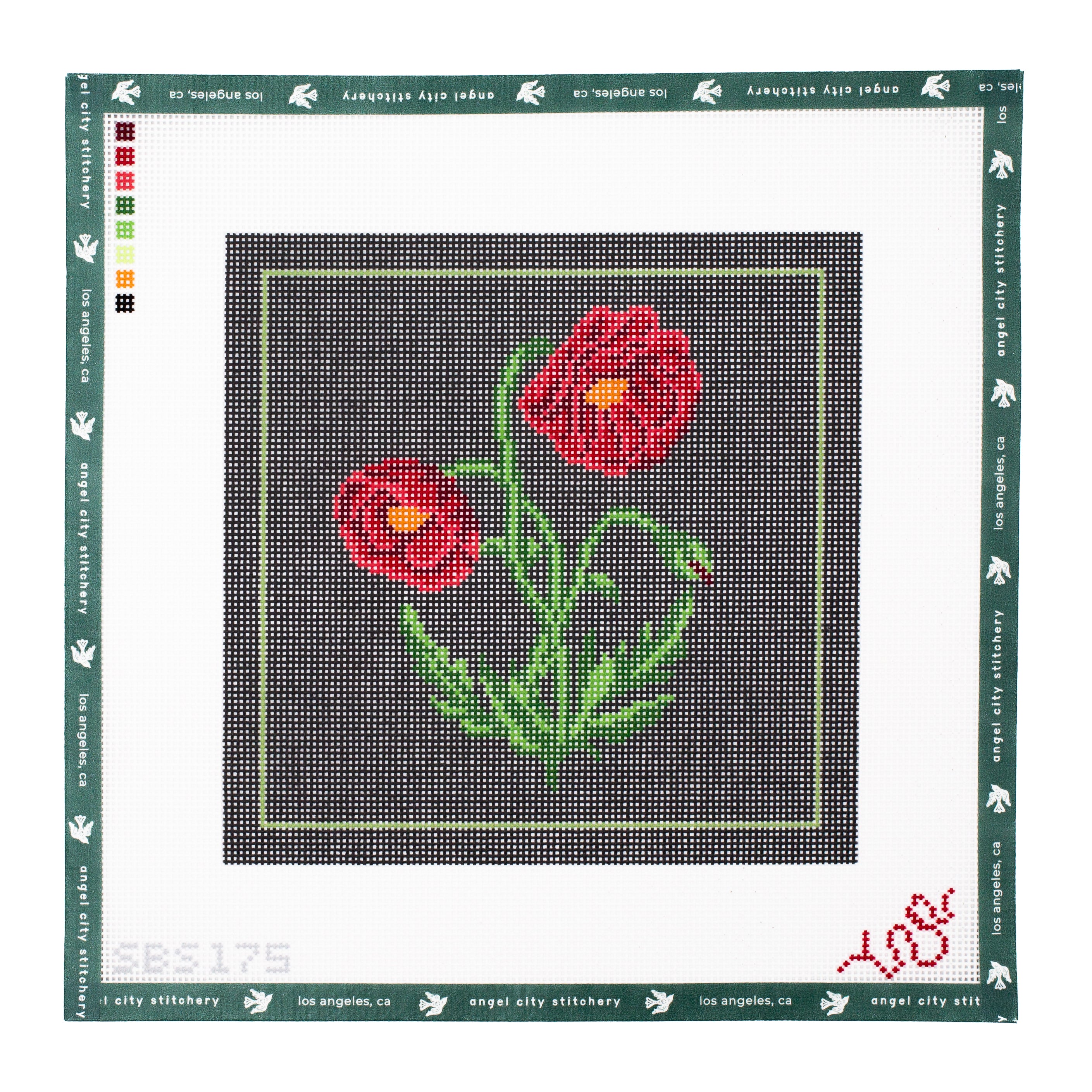Dark Floral Poppy (Dark Florals Collection)