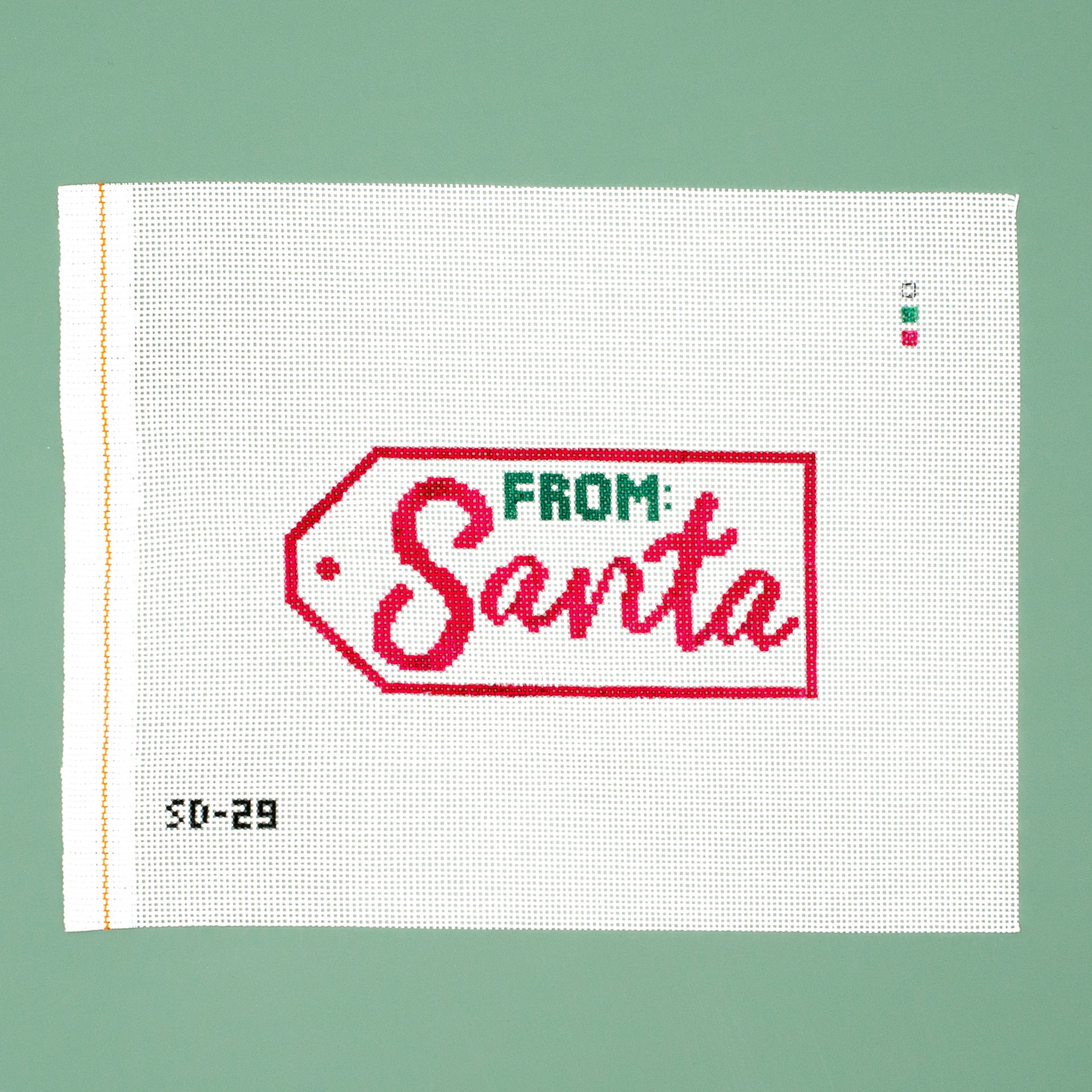 From Santa Gift Tag