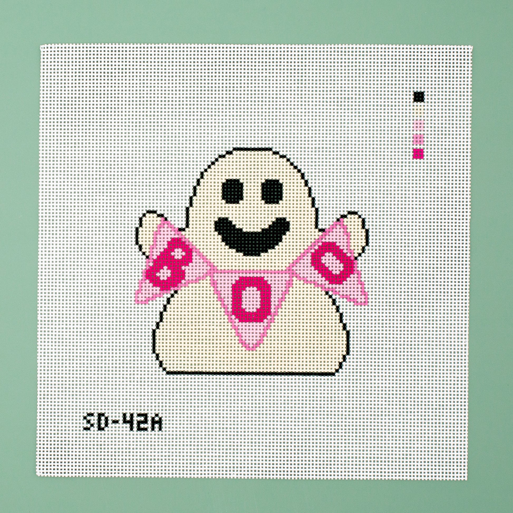 Pink Boo Flag Ghost (13 Mesh)