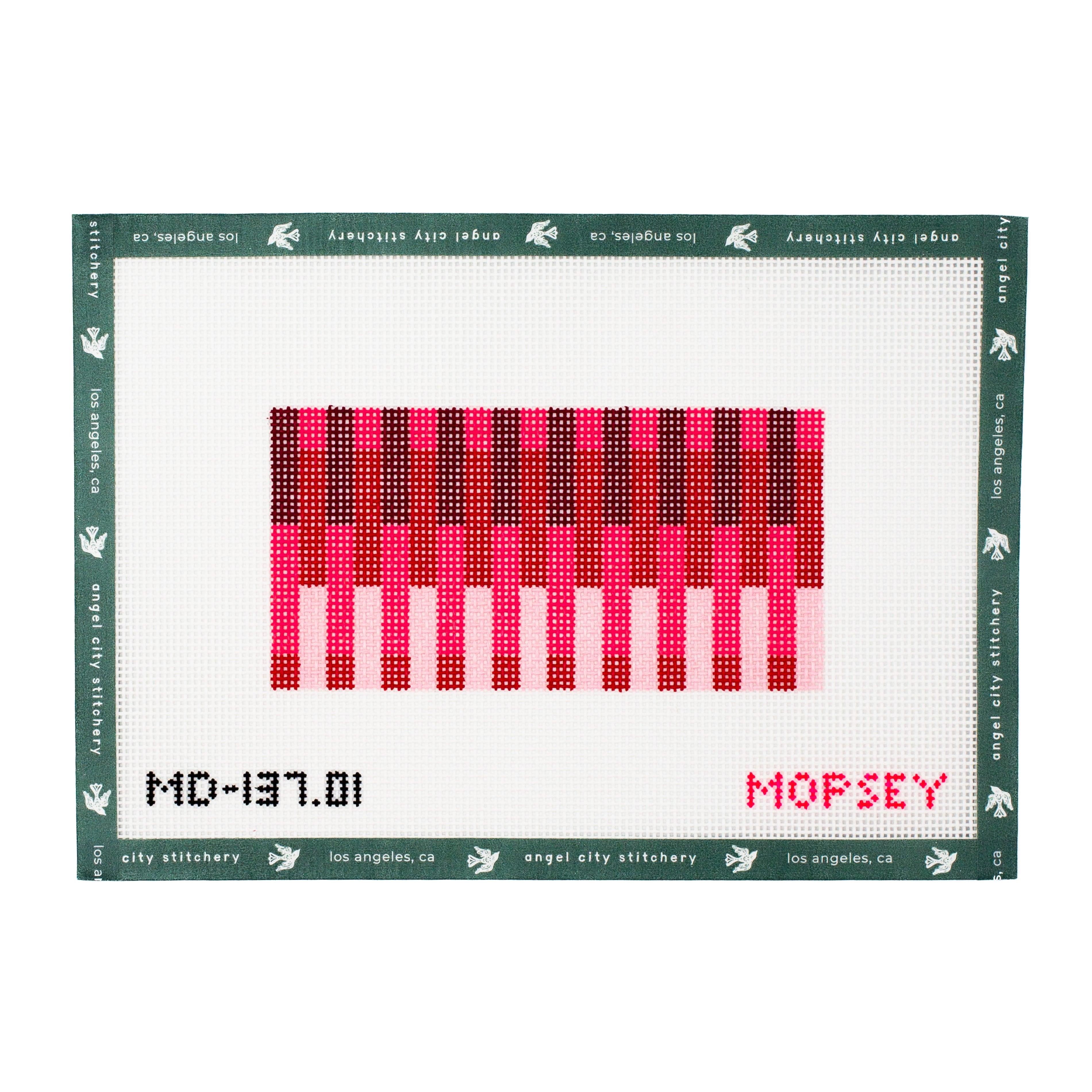 Vertical Gradient Insert (Red & Pink)