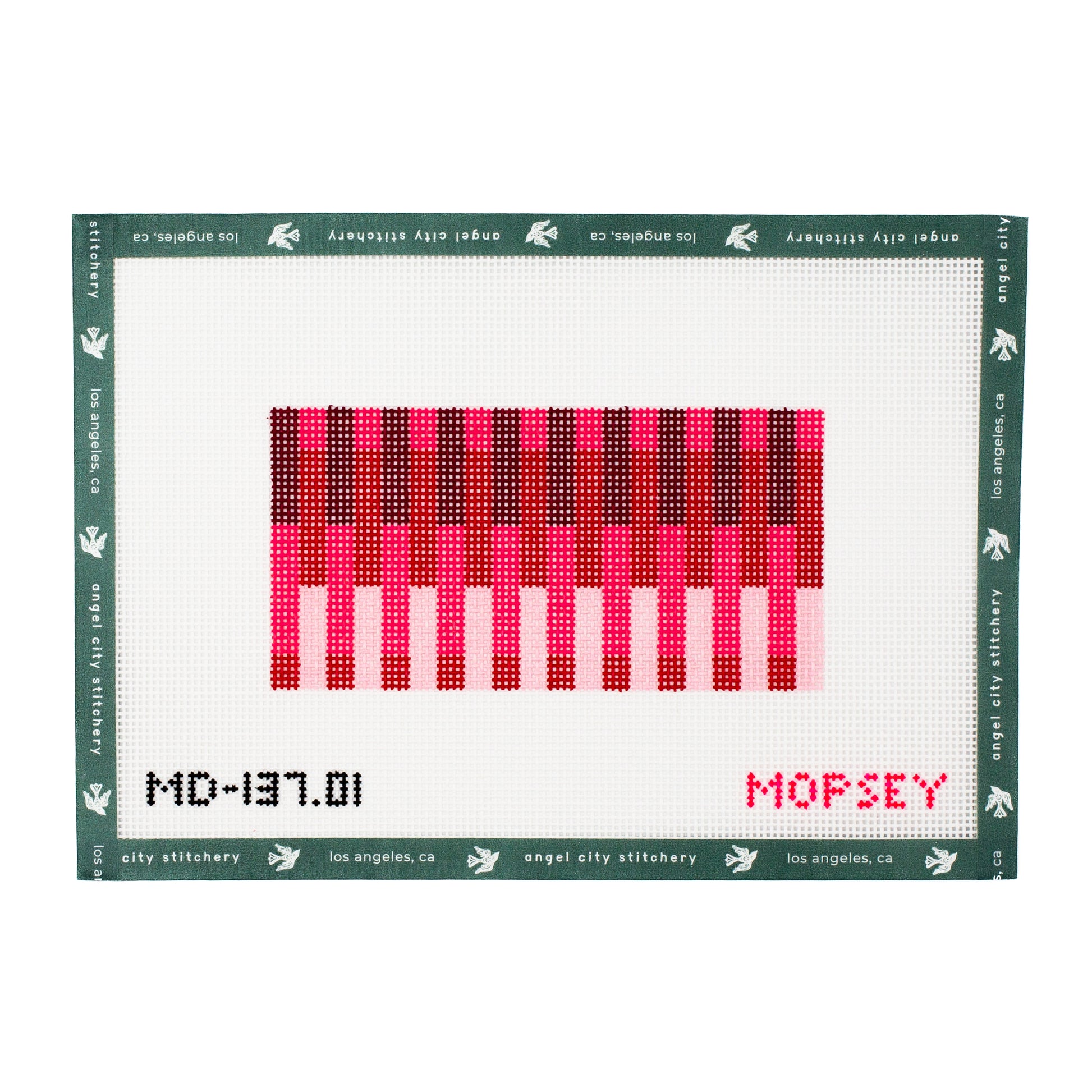 Vertical Gradient Insert (Red & Pink)
