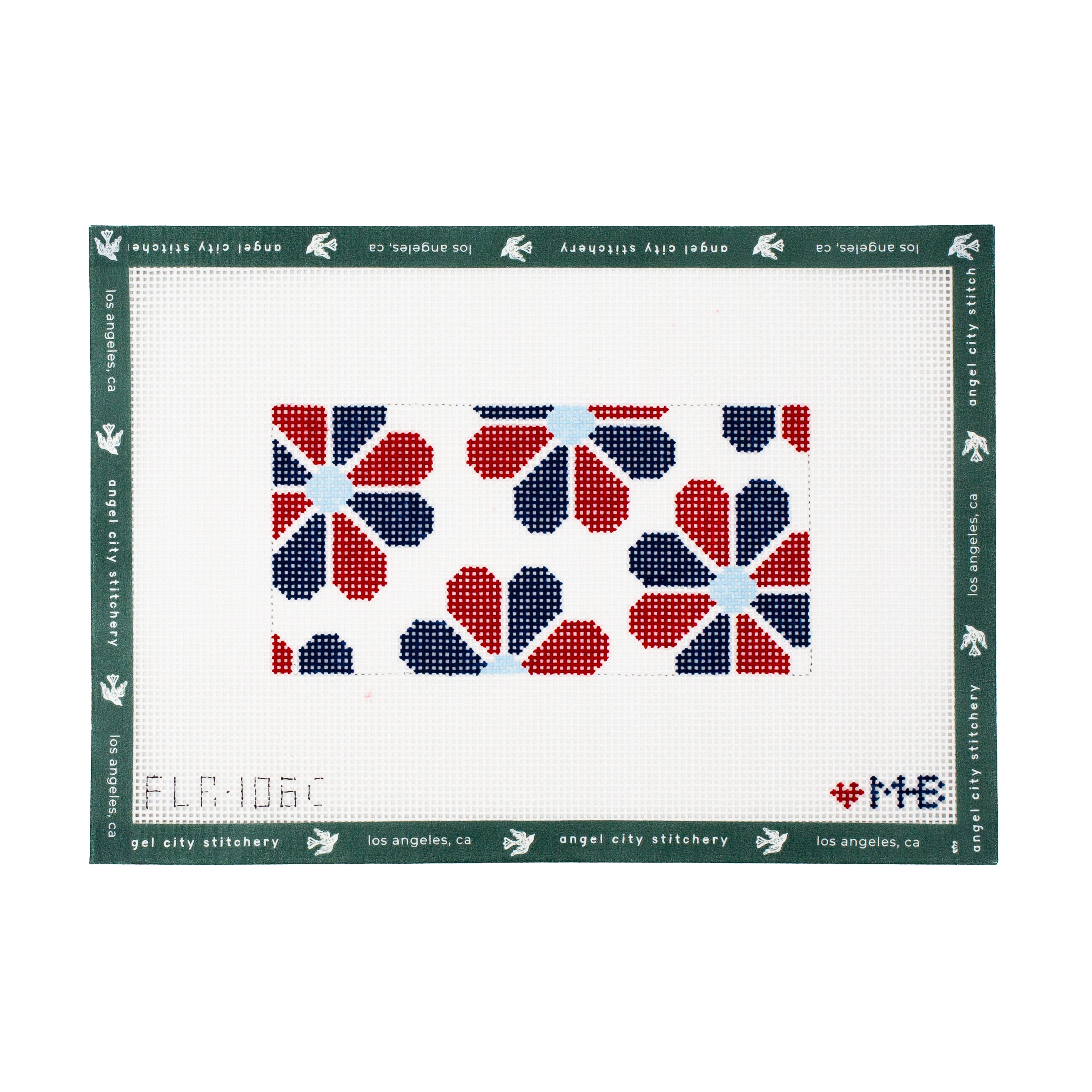 Flower Power (Red Navy Light Blue)