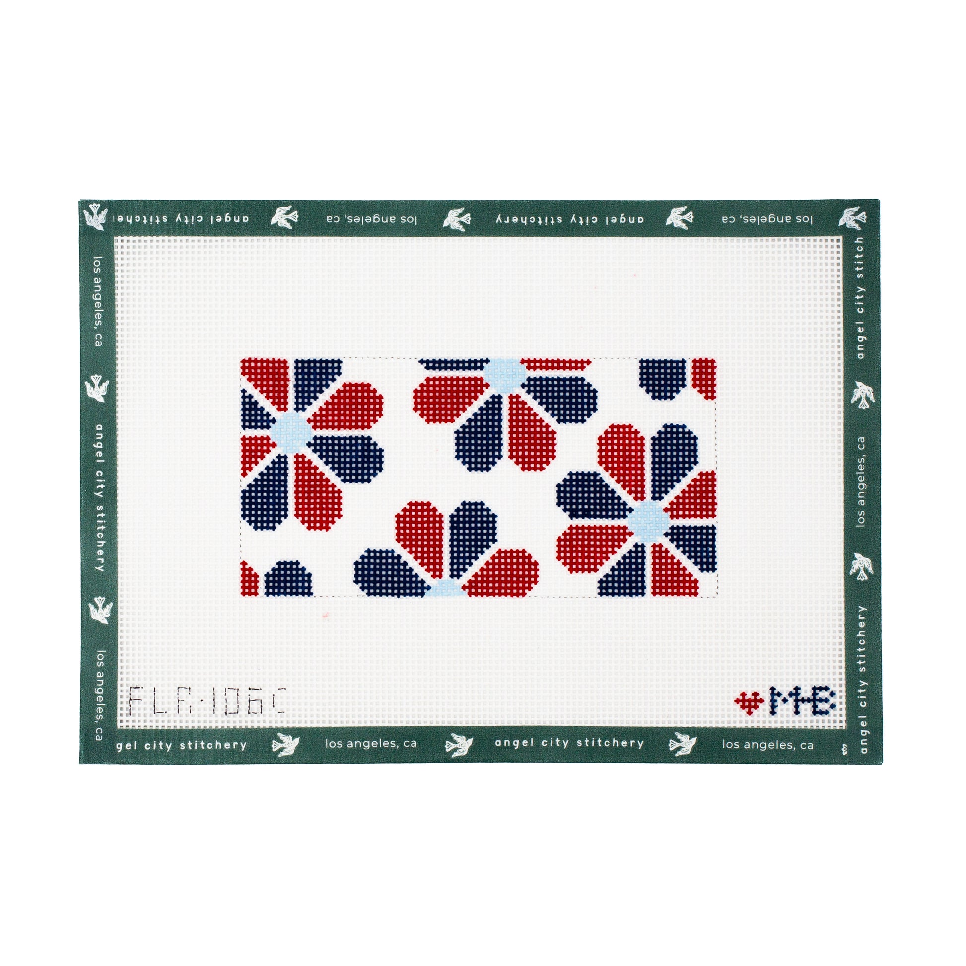 Flower Power (Red Navy Light Blue)