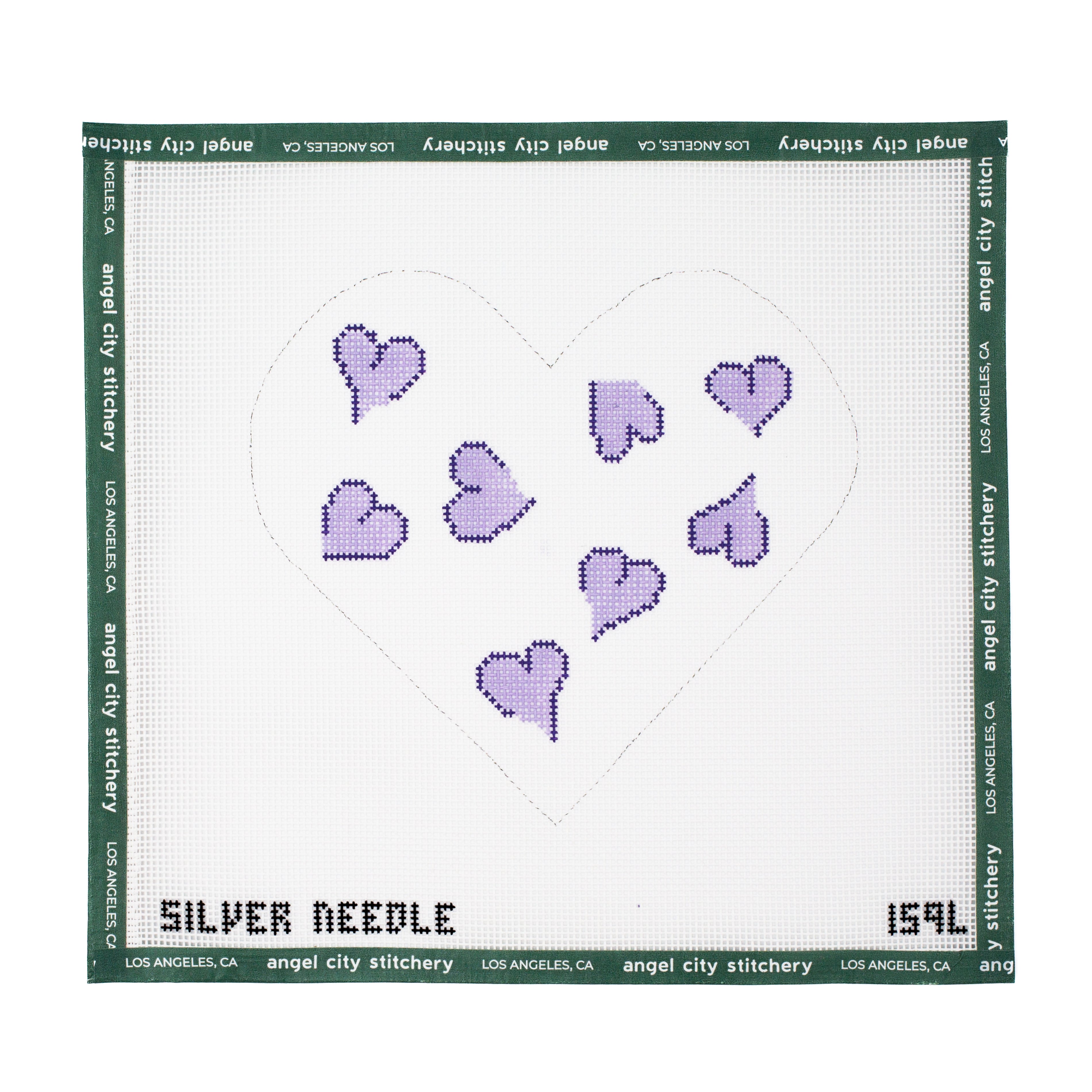 Lavendar Heart Pillow