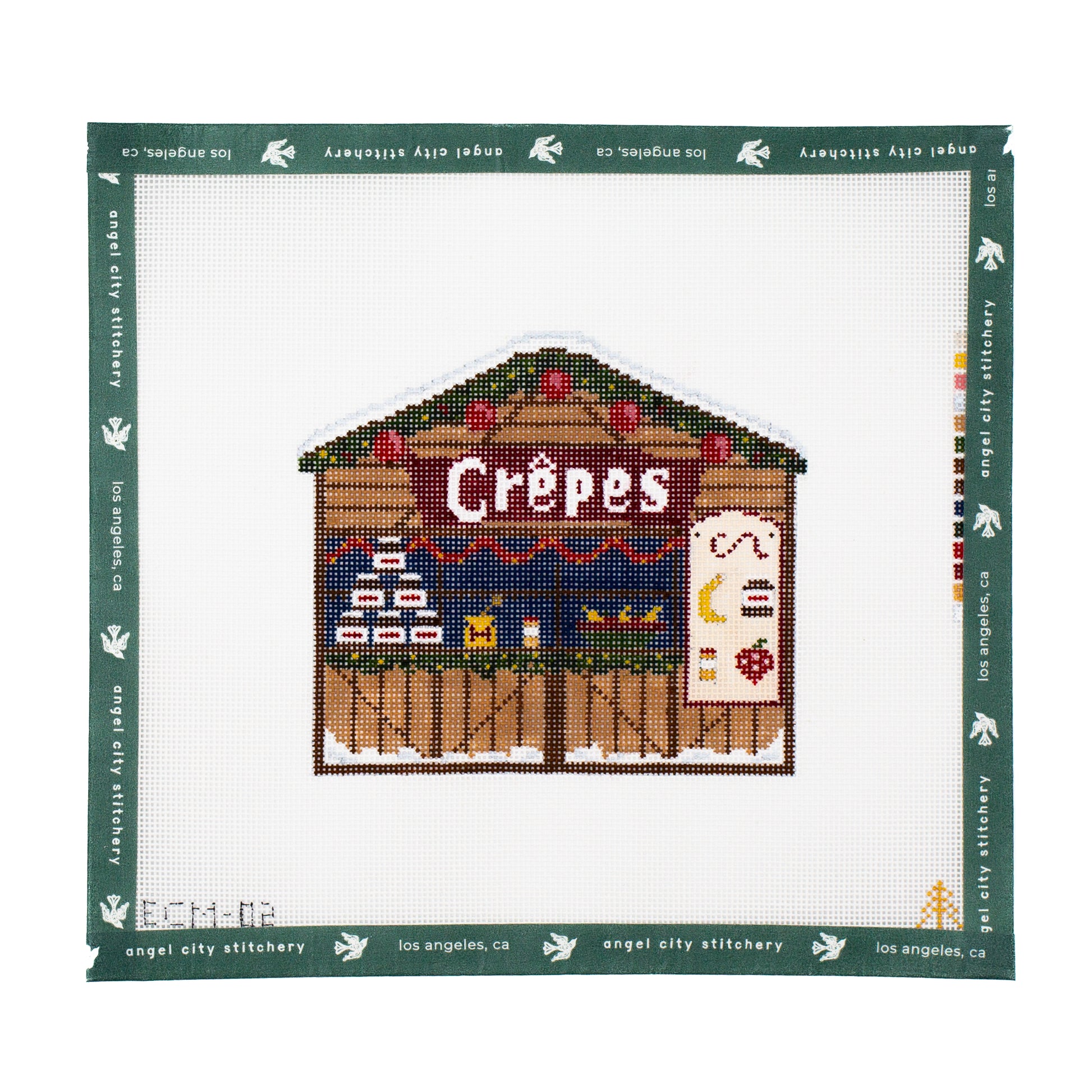 European Christmas Market Crepes Stall