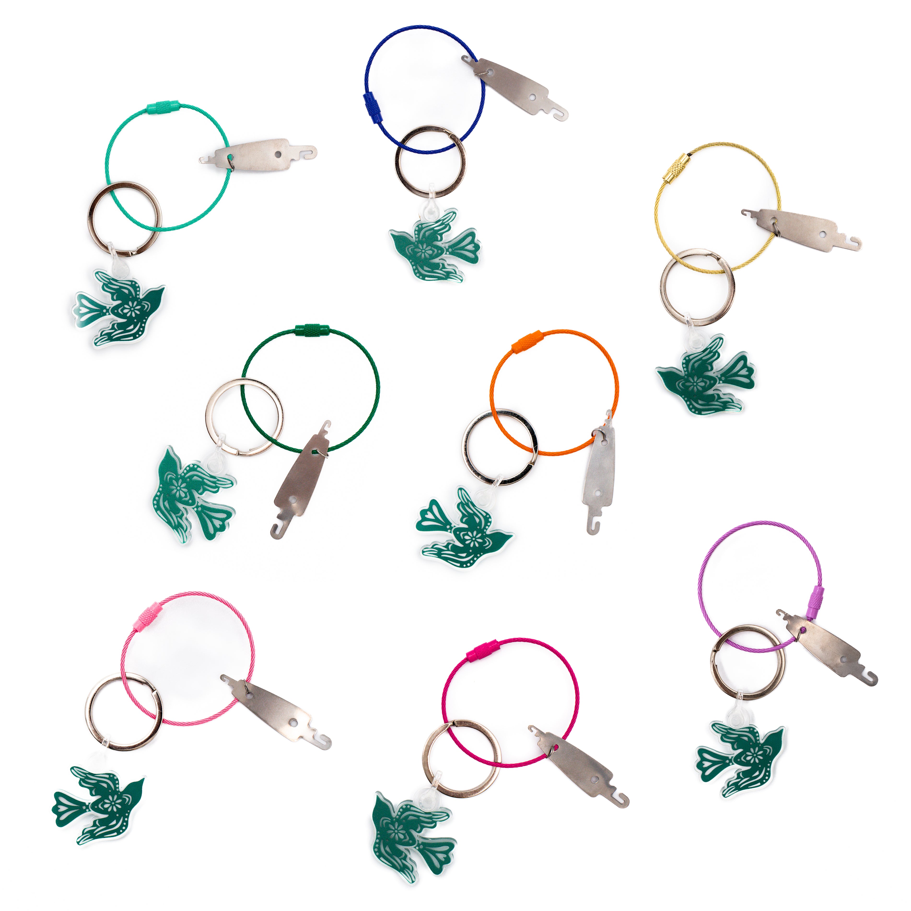 Angel City Keychain & Needle Threader (Icon)