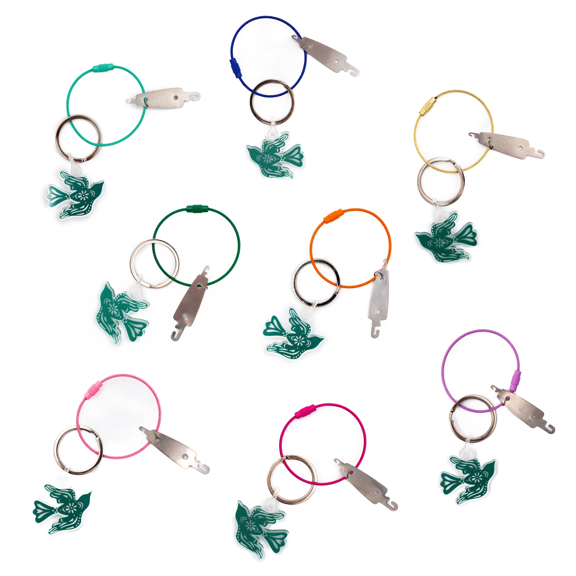 Angel City Keychain & Needle Threader (Icon)
