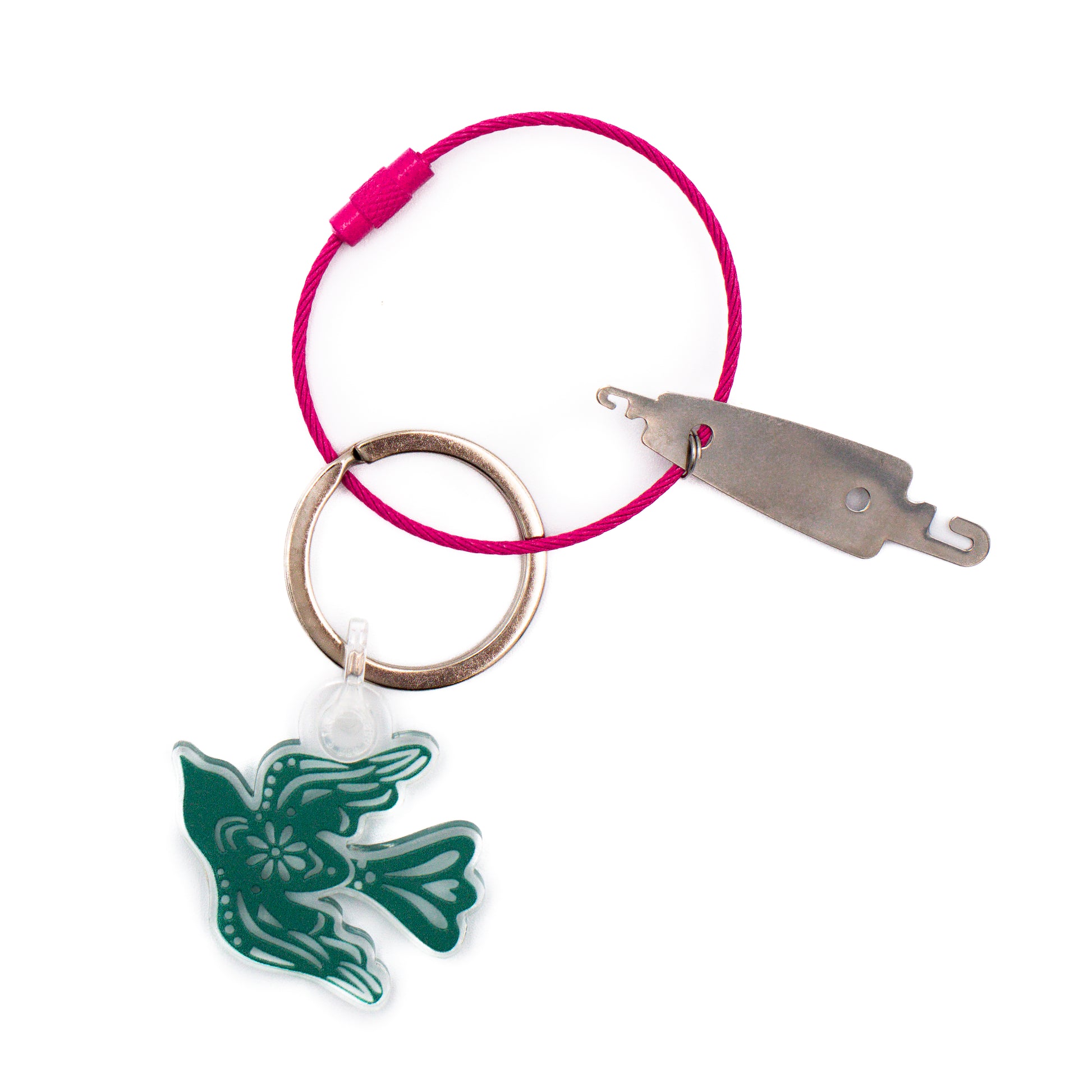Angel City Keychain & Needle Threader (Icon)