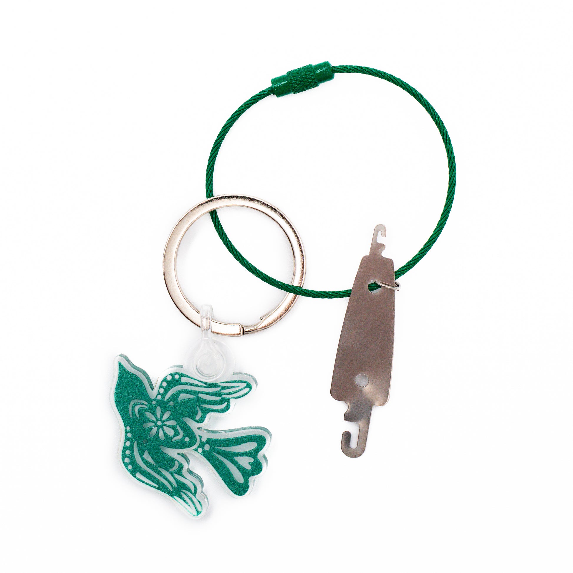 Angel City Keychain & Needle Threader (Icon)