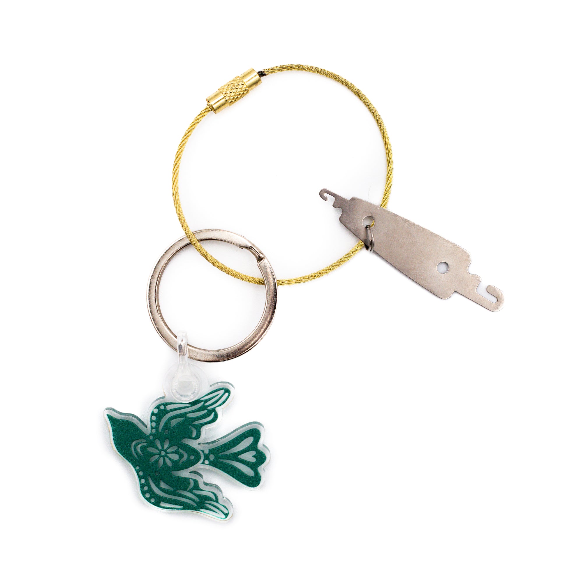 Angel City Keychain & Needle Threader (Icon)