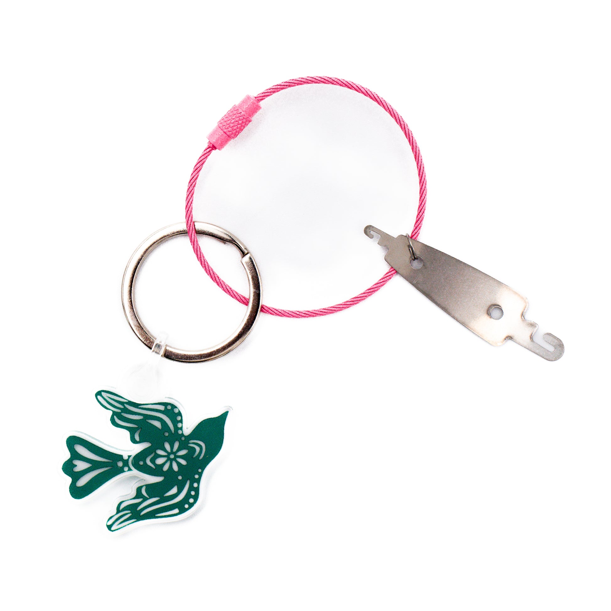 Angel City Keychain & Needle Threader (Icon)