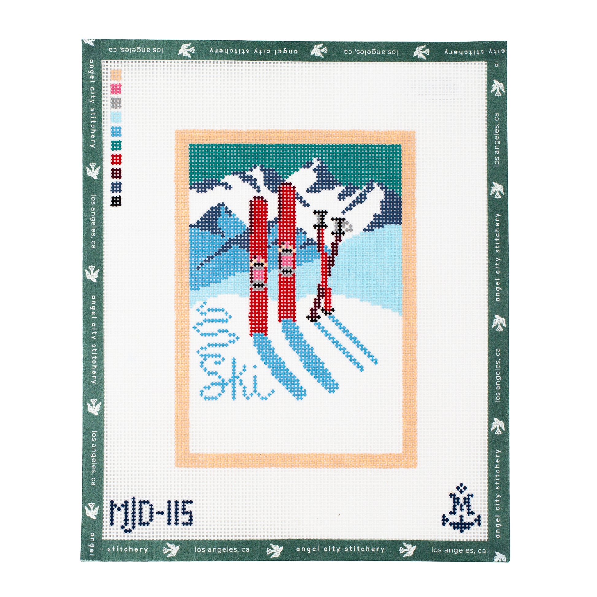 Vintage Ski Postcard