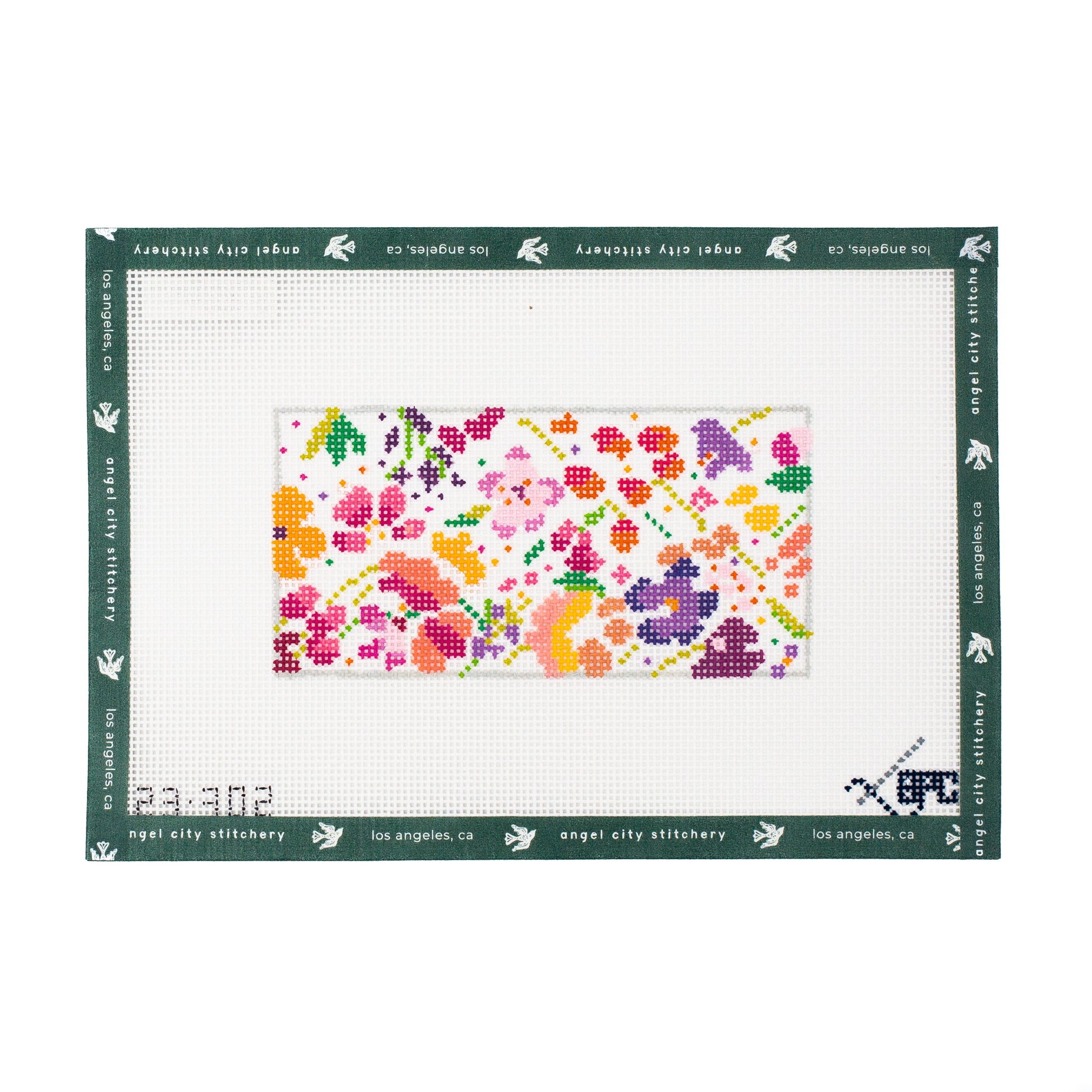 Peppy Floral 3 x 6" rectangle