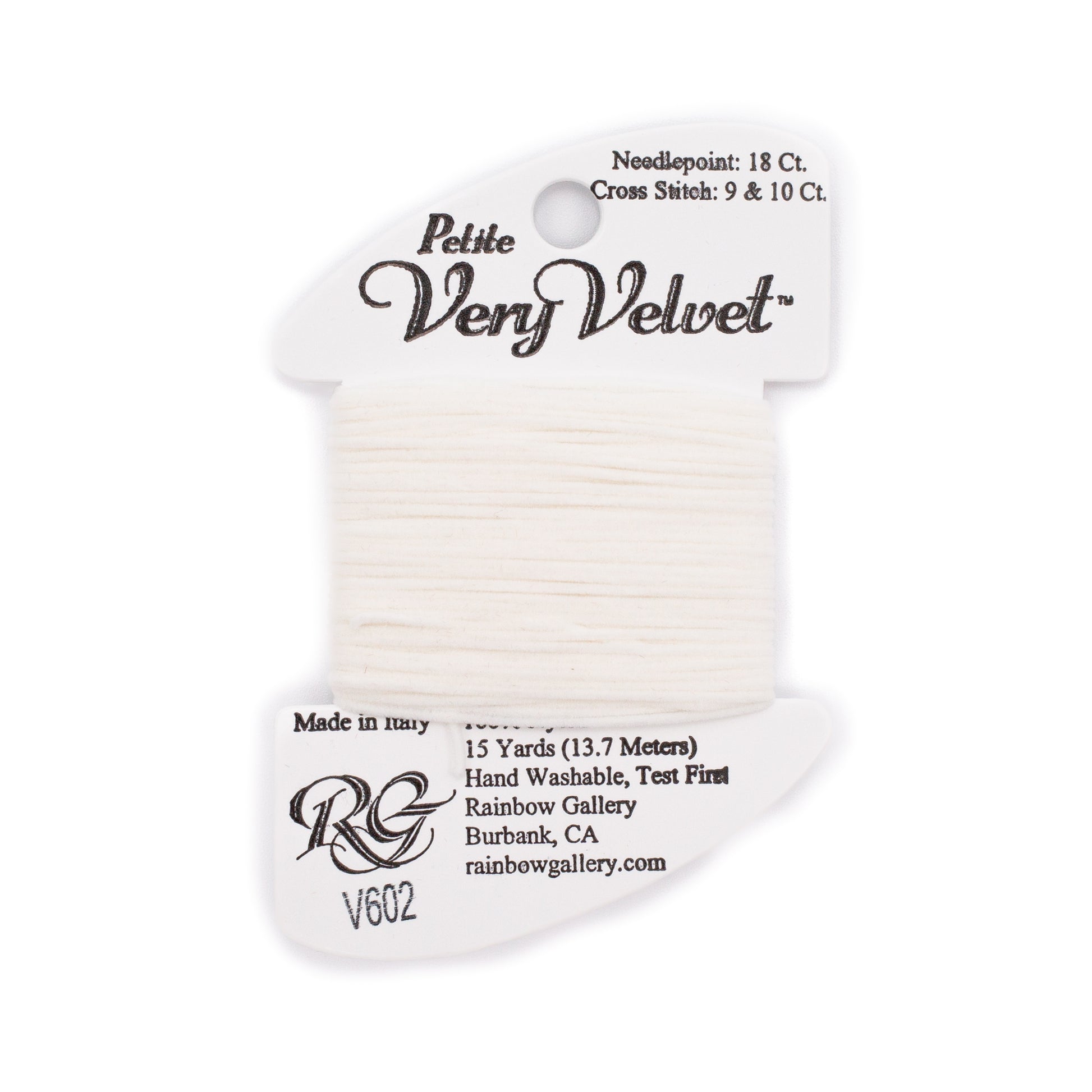 Petite Very Velvet V602 White
